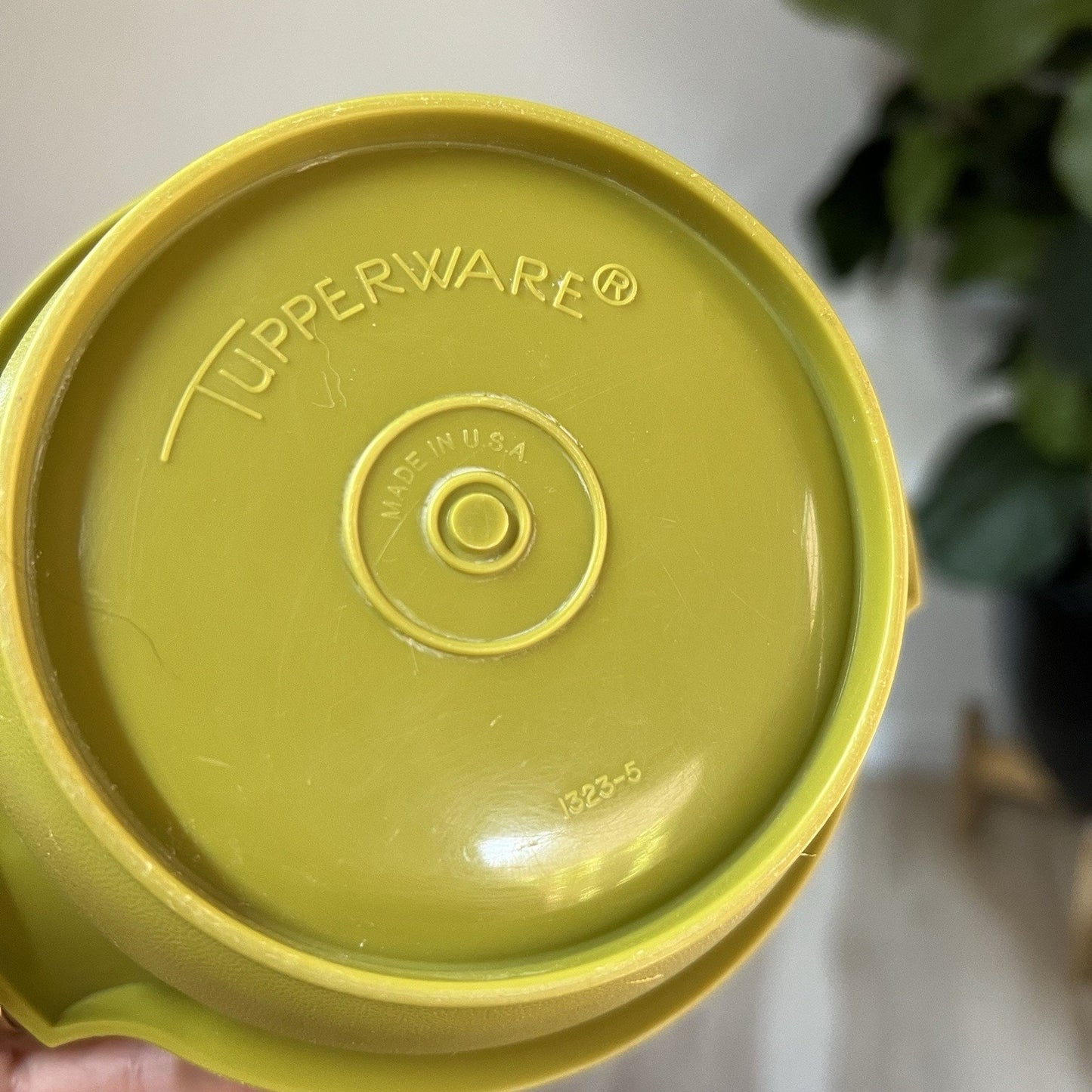 Tupperware Servalier Bowl Lid Set 1323 Harvest Orange Green Yellow Brown Retro