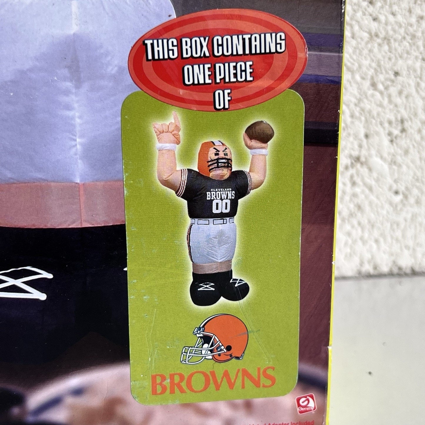 Gemmy 4ft Tall Cleveland Browns NFL Player Airblown Inflatable Official Licensed