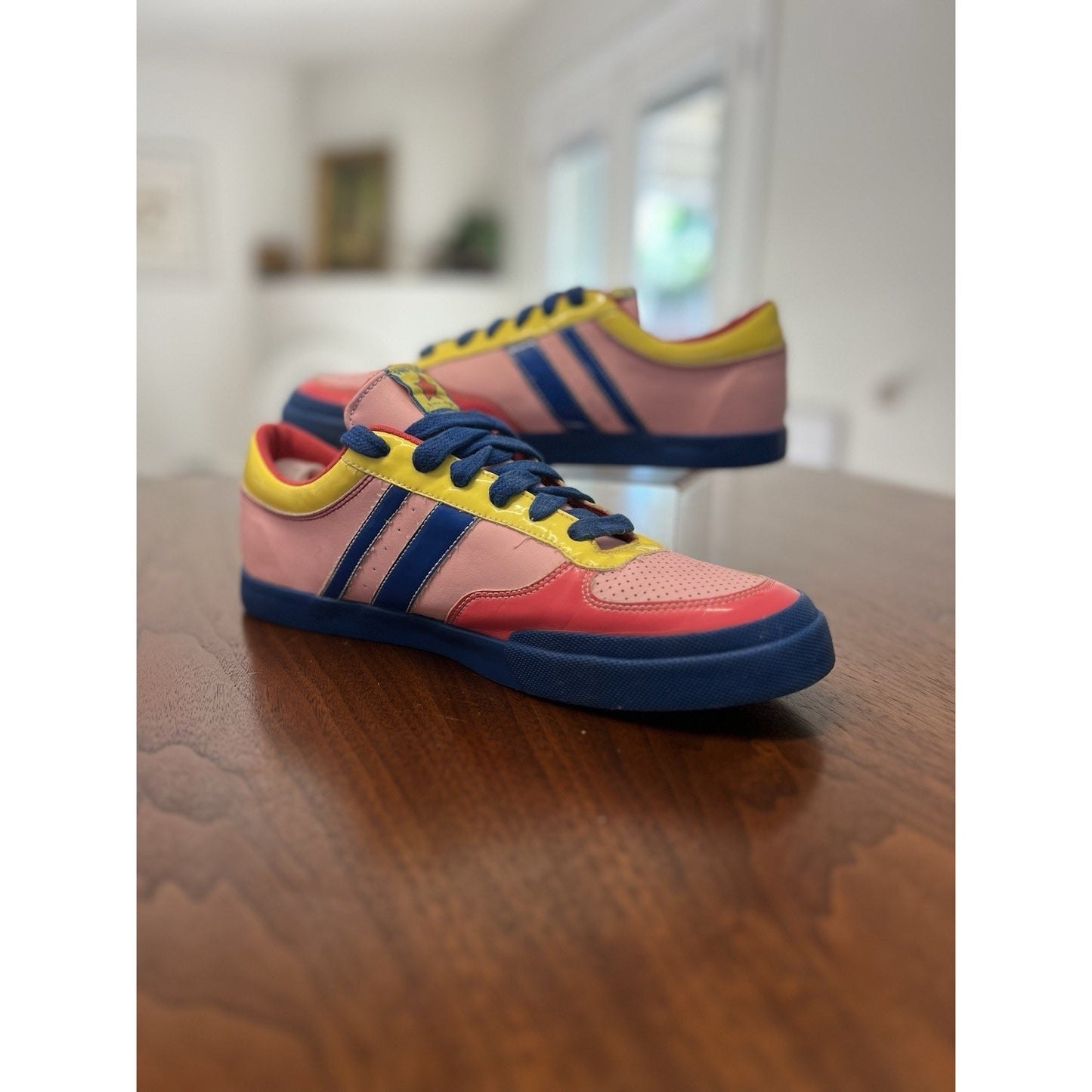 Vtg 2000s Pro Keds Royal Skyhawk Bubble Yum PM5003 Pink Leather Rare Size 11.5