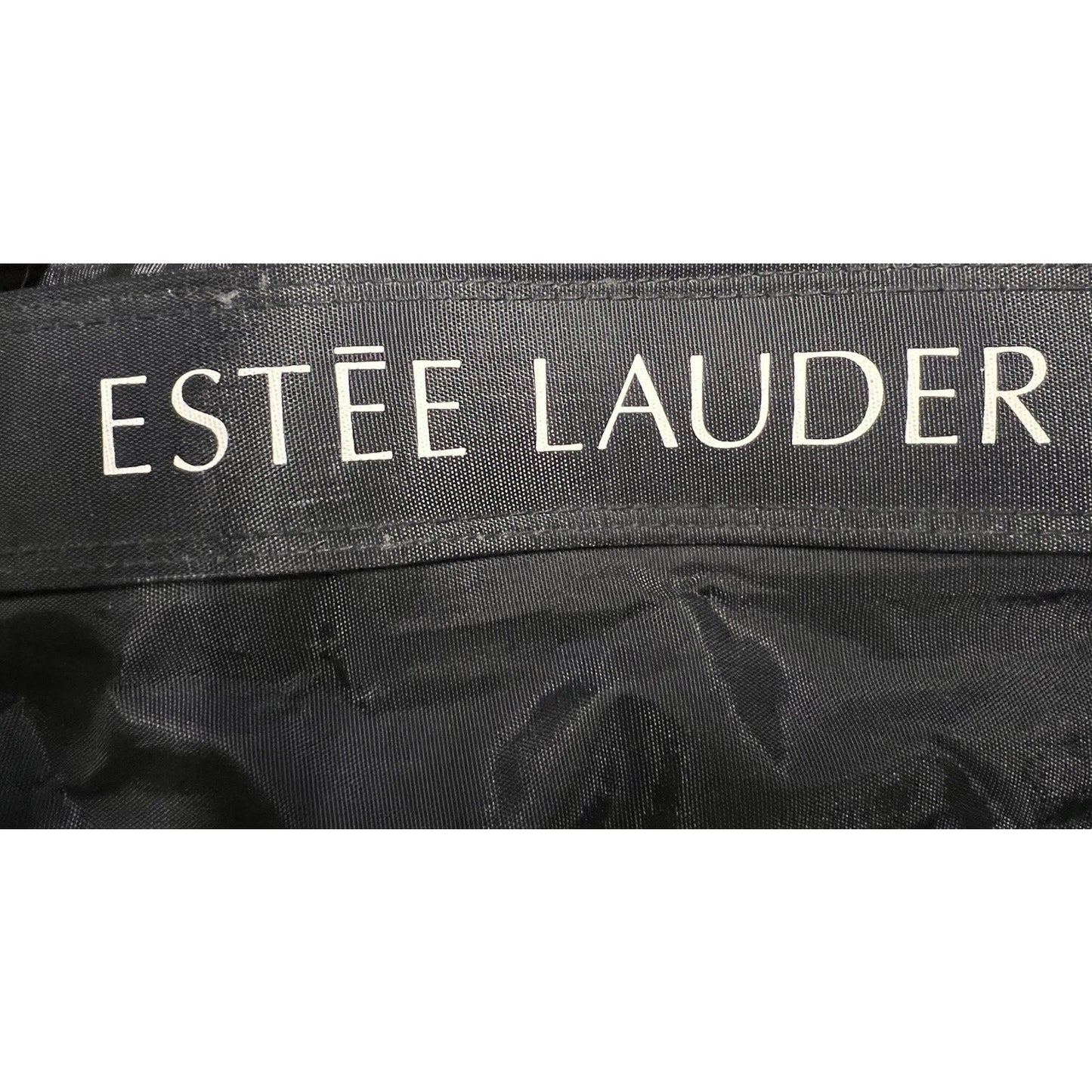 Estee Lauder Black And White Pattern Tote Bag