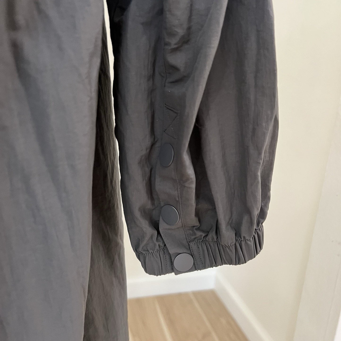 NWT $198 Spiritual Gangster Delancey Trench Coat Hood Urban Duster Streetwear
