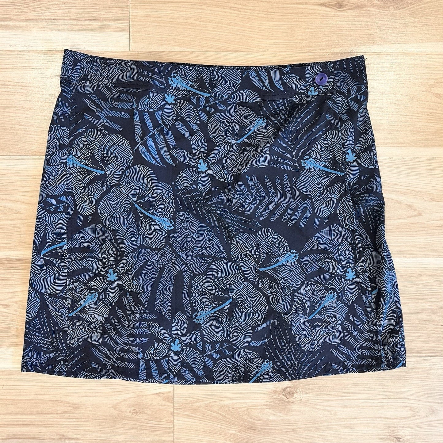 Set of 2 Ripskirt Wrap Skirts (M) Length 2 Swim Cover-Up Blue Pink Quick Dry