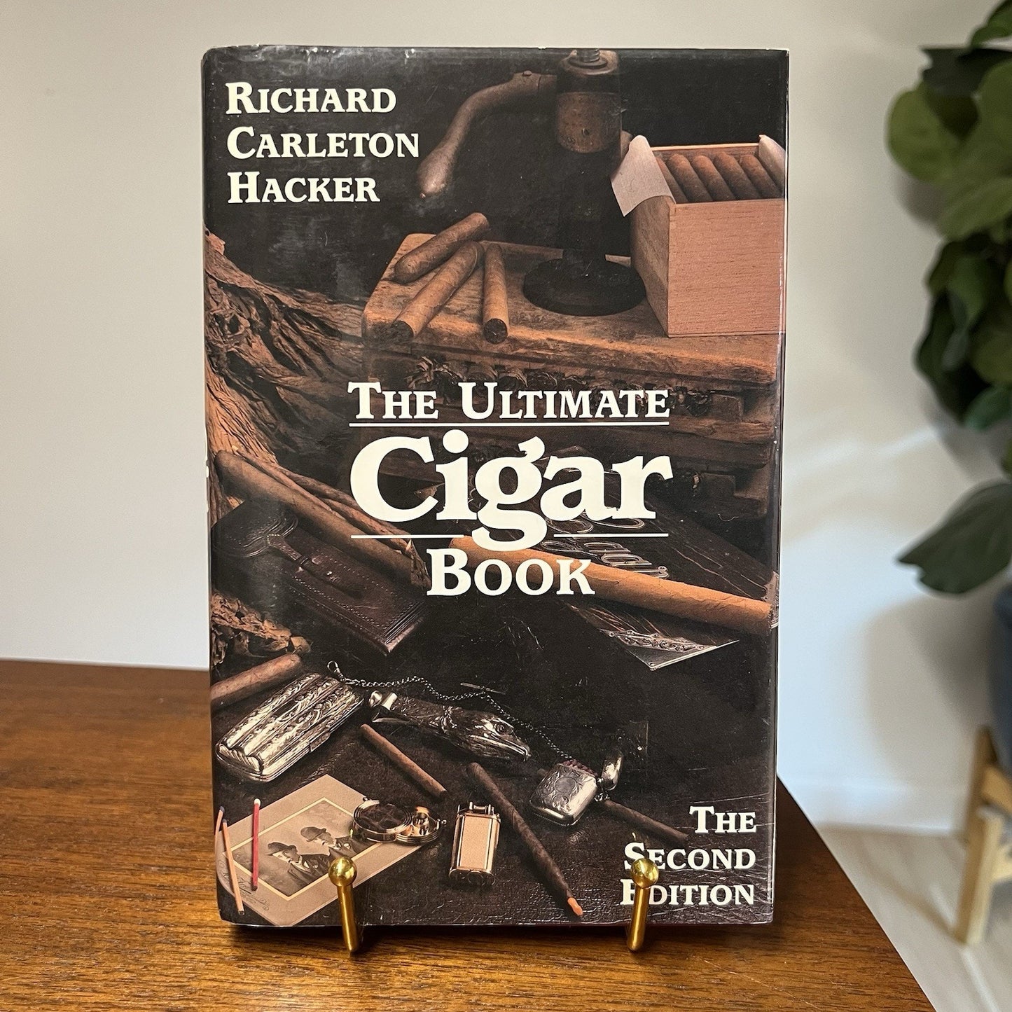 Vintage The Ultimate Cigar Book 2nd Edition Hardcover by Richard Carleton Hacker