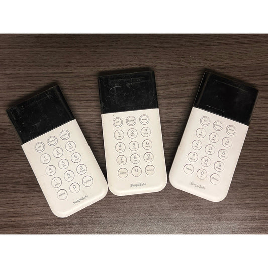 SimpliSafe Alarm Security Wireless Keypad Pinpad SSKP3 White