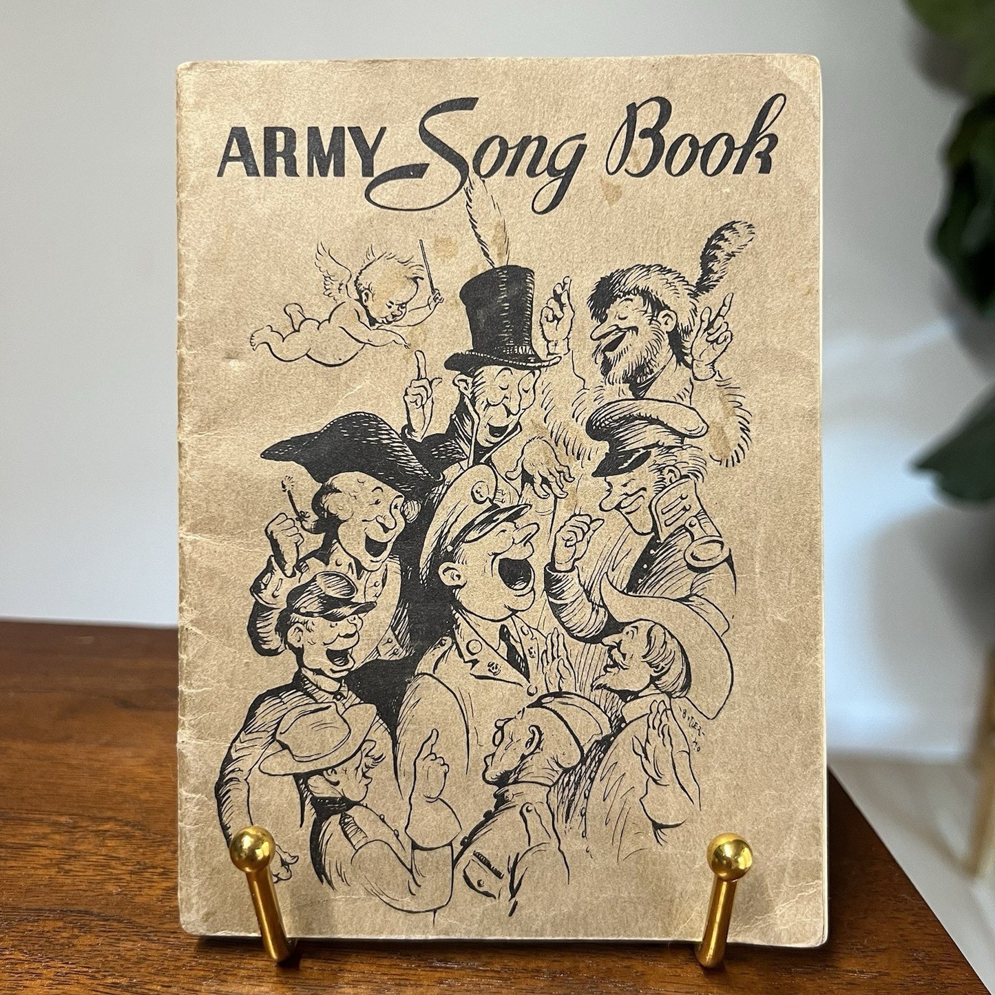 Vintage World War II Army Song Book 1941 Pamphlet WW2 Militaria Collectible