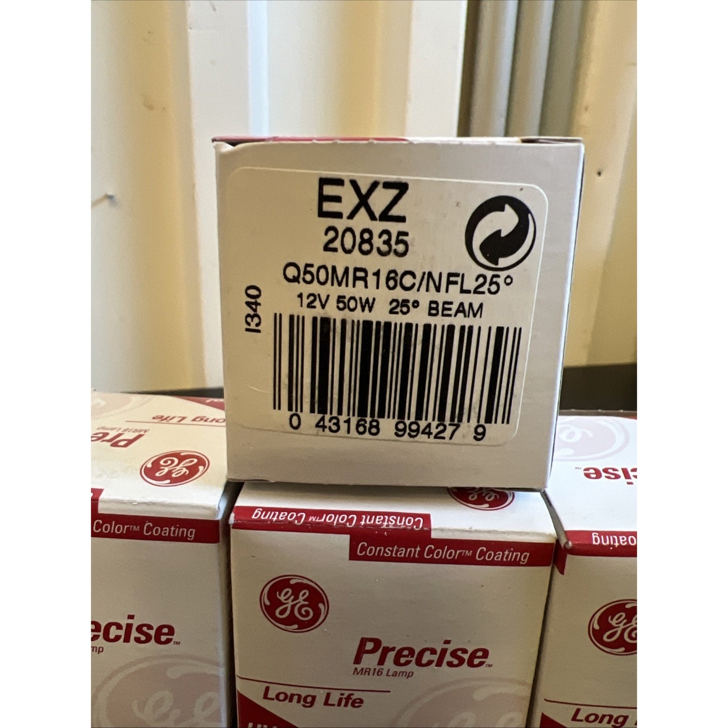 GE 50 Watt 25 Degree Beam UV Control Light Bulb