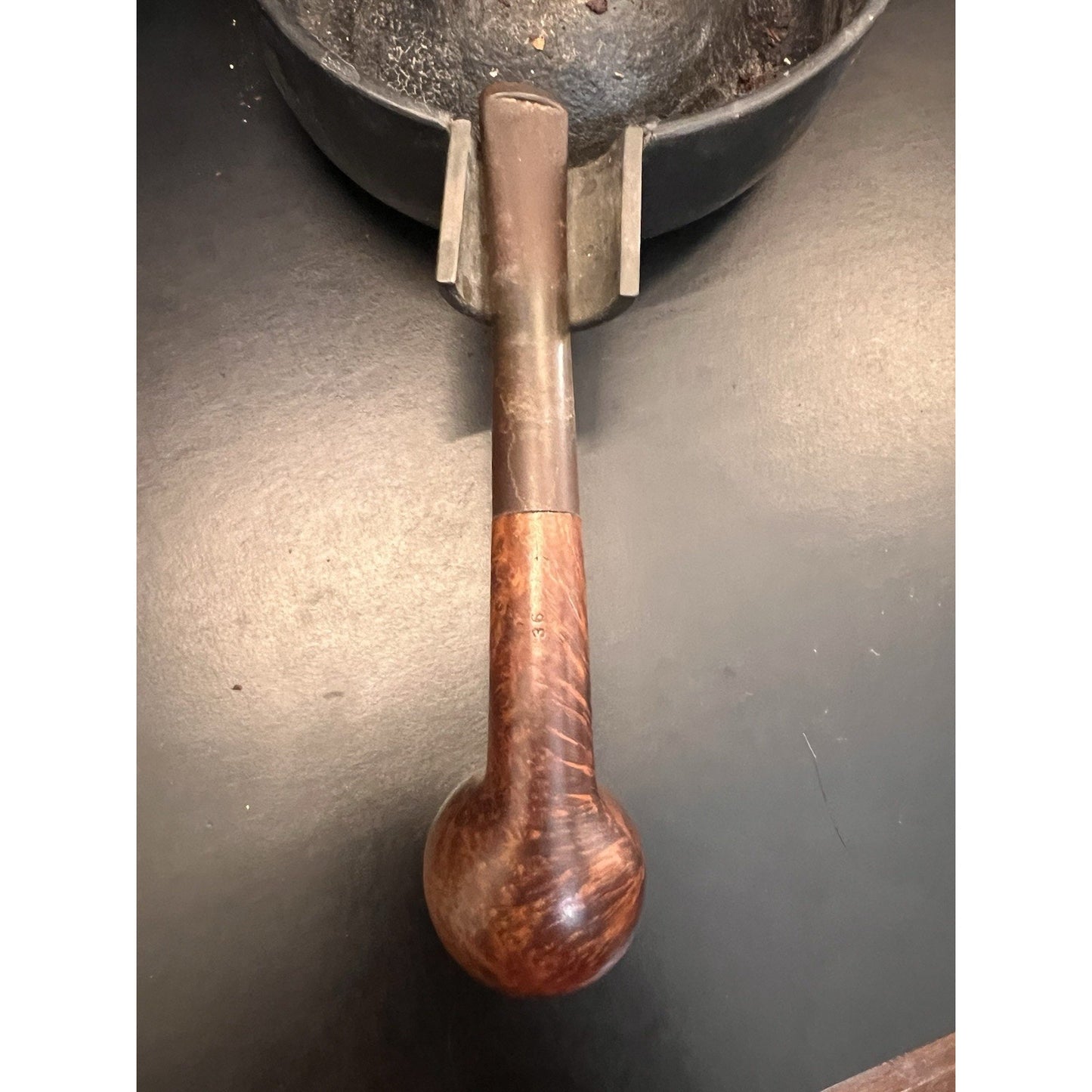 Dr. Grabow Golden Duke Vintage Estate Tobacco Pipe - Billiard Style
