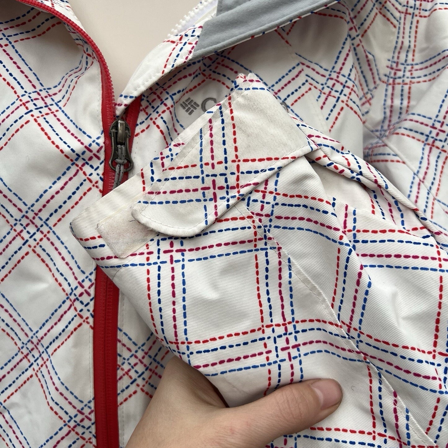 Columbia Interchange Jacket (L) Removable Hood Weatherproof Ski Snow Coat EUC