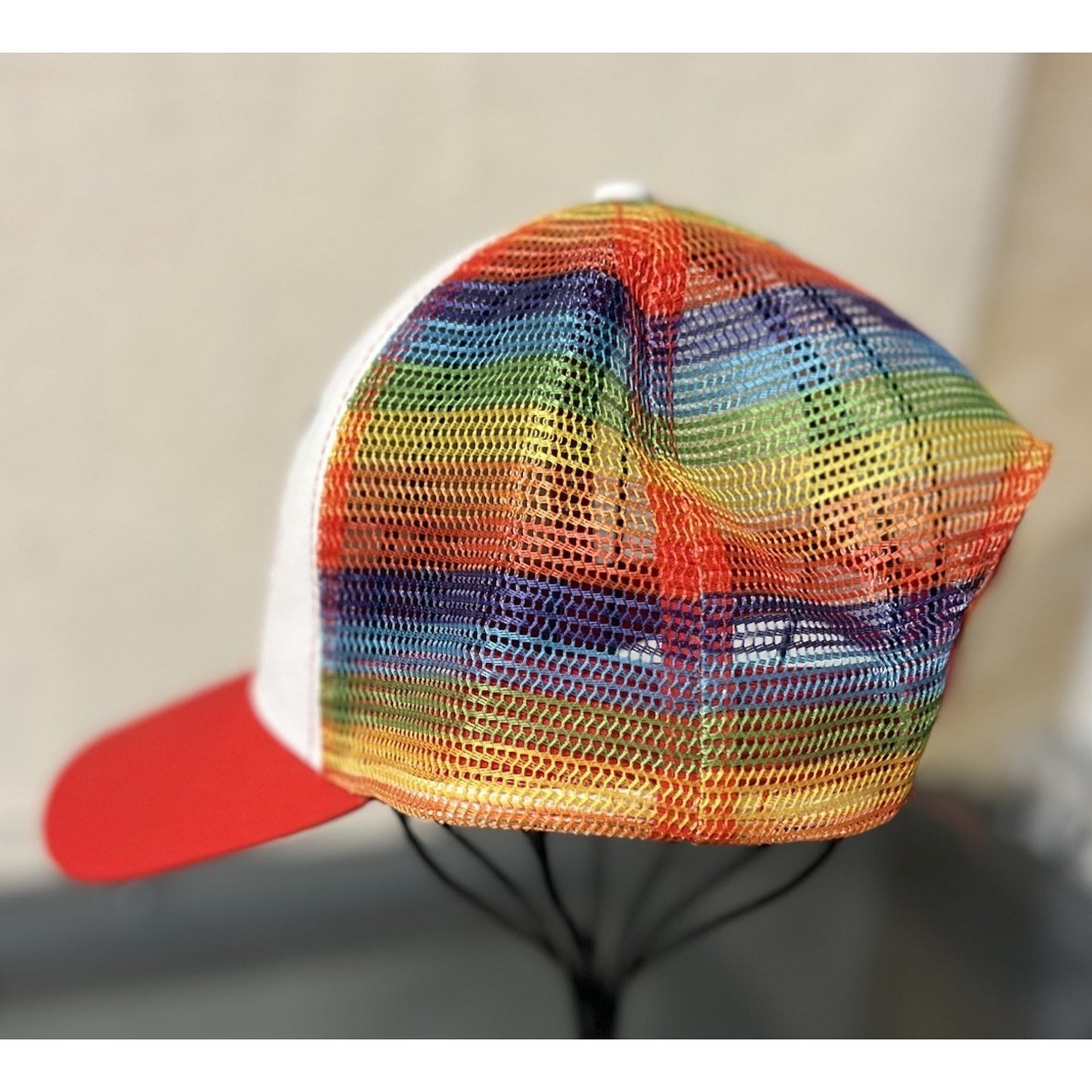 Team Pride trucker hat from Spencer's