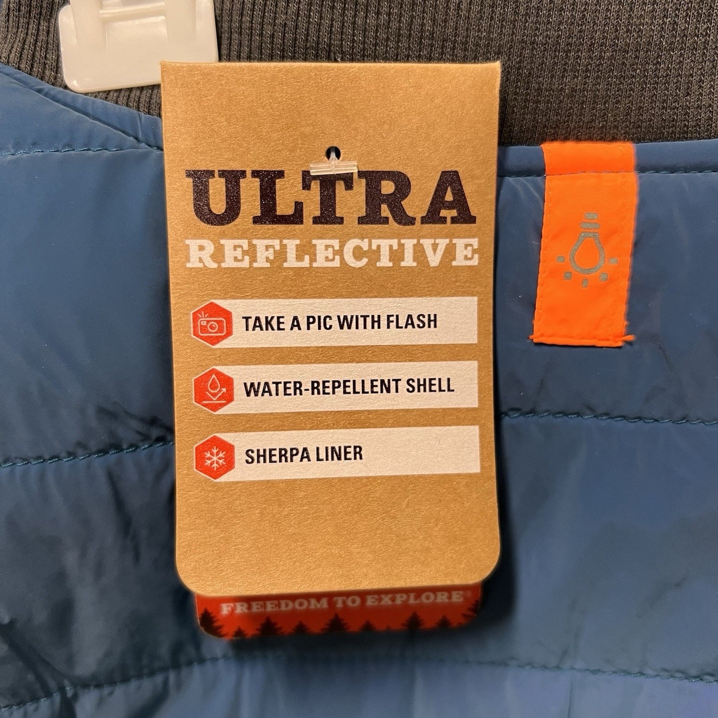 Arcadia Trail (M) Dog Puffer Coat Reflective Fleece Lined Water Repel