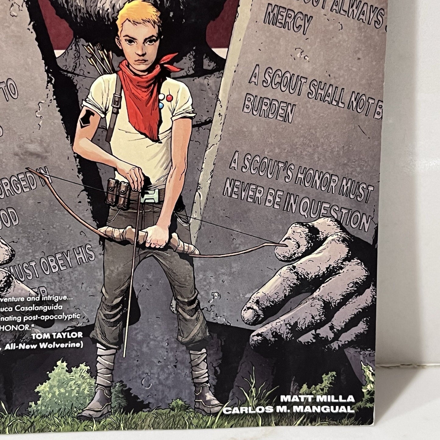 New “Scouts Honor” Graphic Novel Aftershock Comics 2021 Post-Apocalyptic Unique