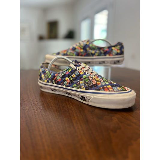 Vans Vault x Fergus Purcell OG Authentic LX Corner Shop Drink VN0A4BV9063 Sz 12