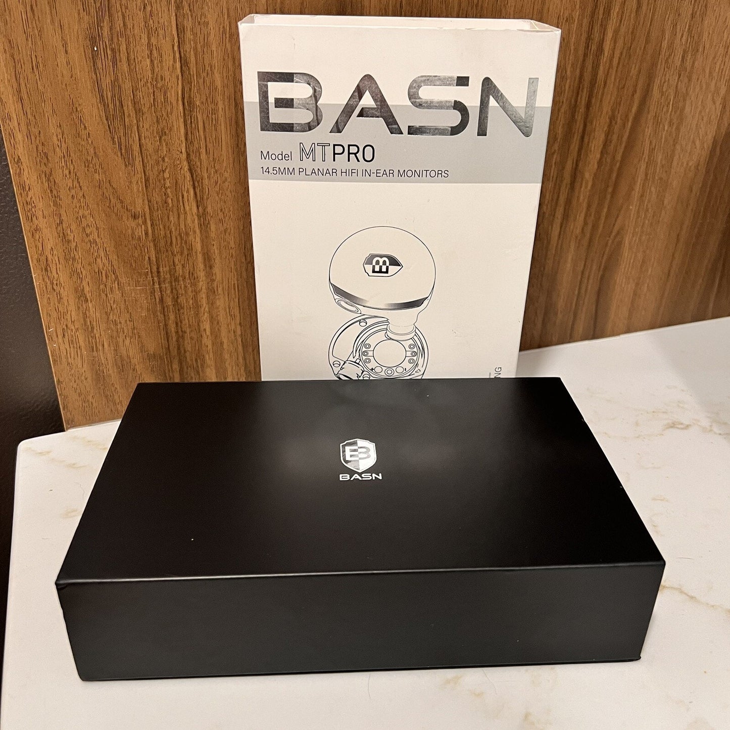 New BASN MTPro In-Ear Monitors 14.5mm Planar HiFi IEM Headphones MMCX Connection