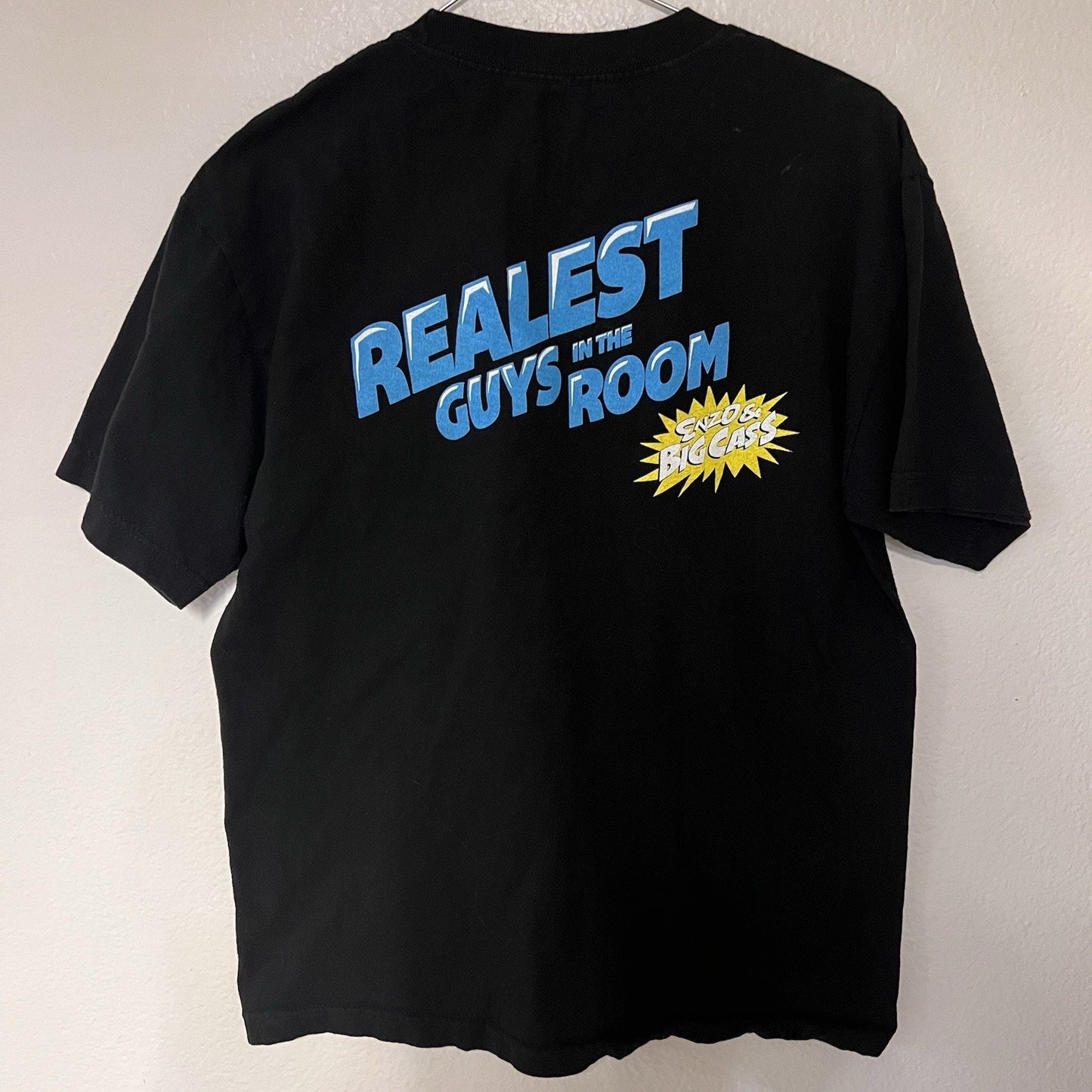 WWE Shirt Enzo & Big Cass Cuppa Haters Bada Boom Certified G Official Merch (M)