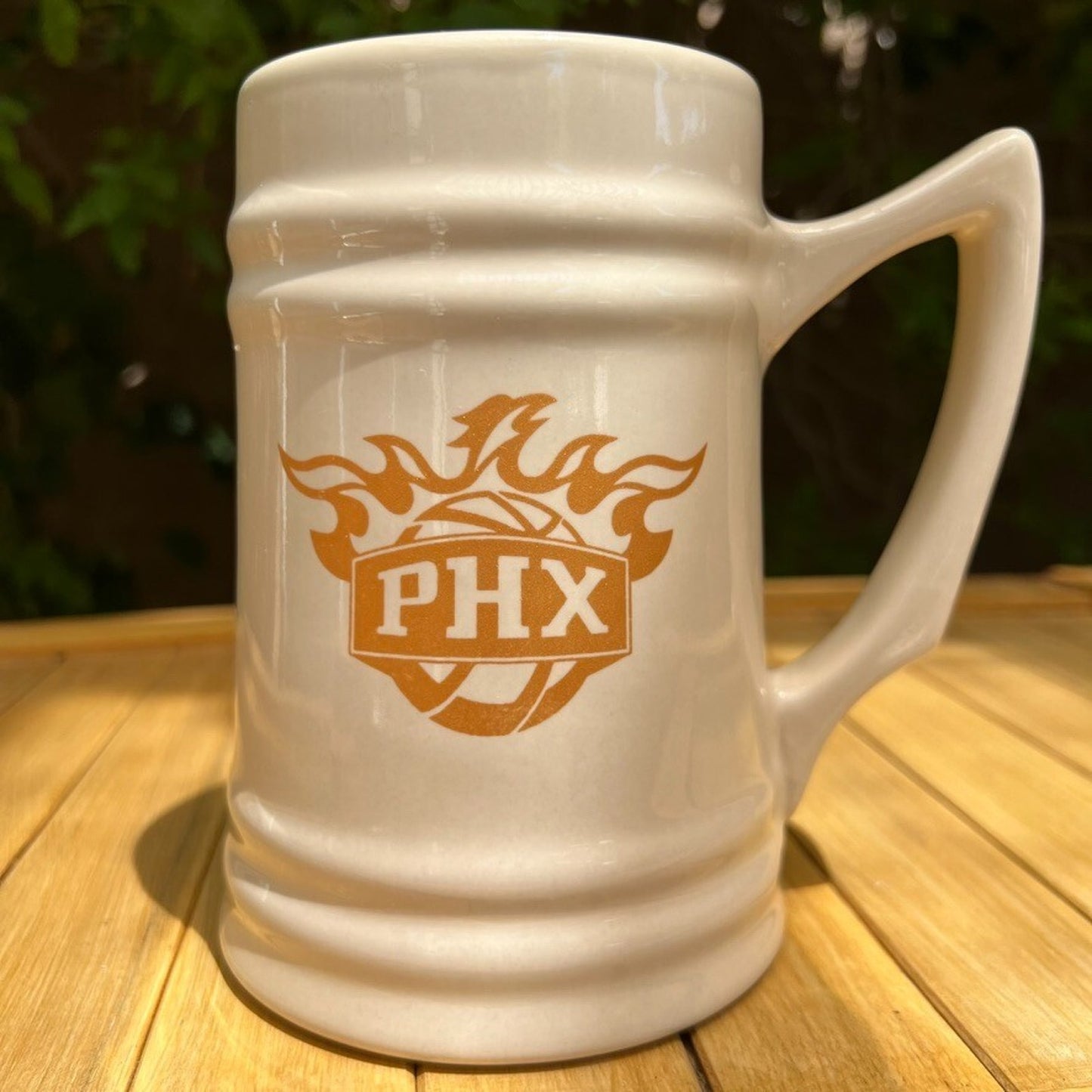 Phoenix Suns Native New Yorker Restaurant Collectible NBA Ceramic Beer Stein Mug