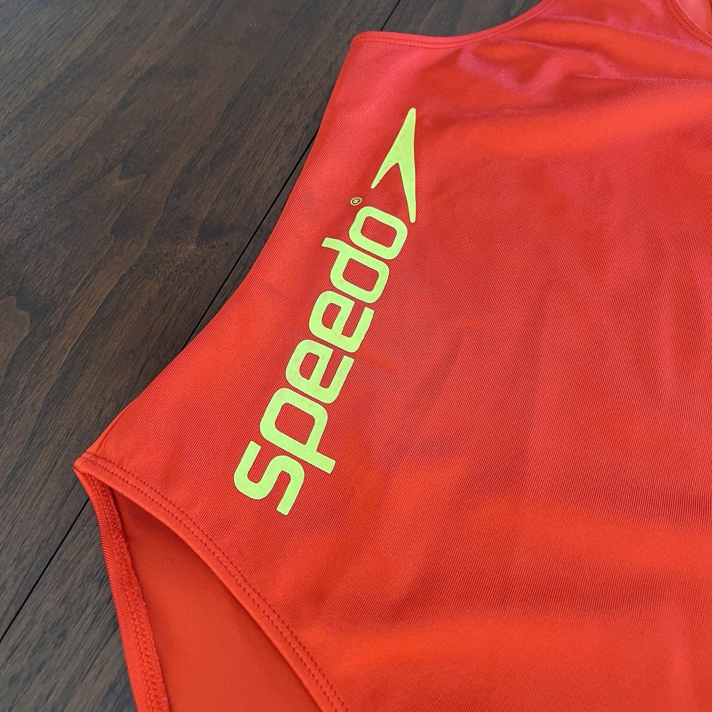 SPEEDO Forever 21 Plus 3x Swimsuit One Piece Bathing Suit Red Baywatch High Cut