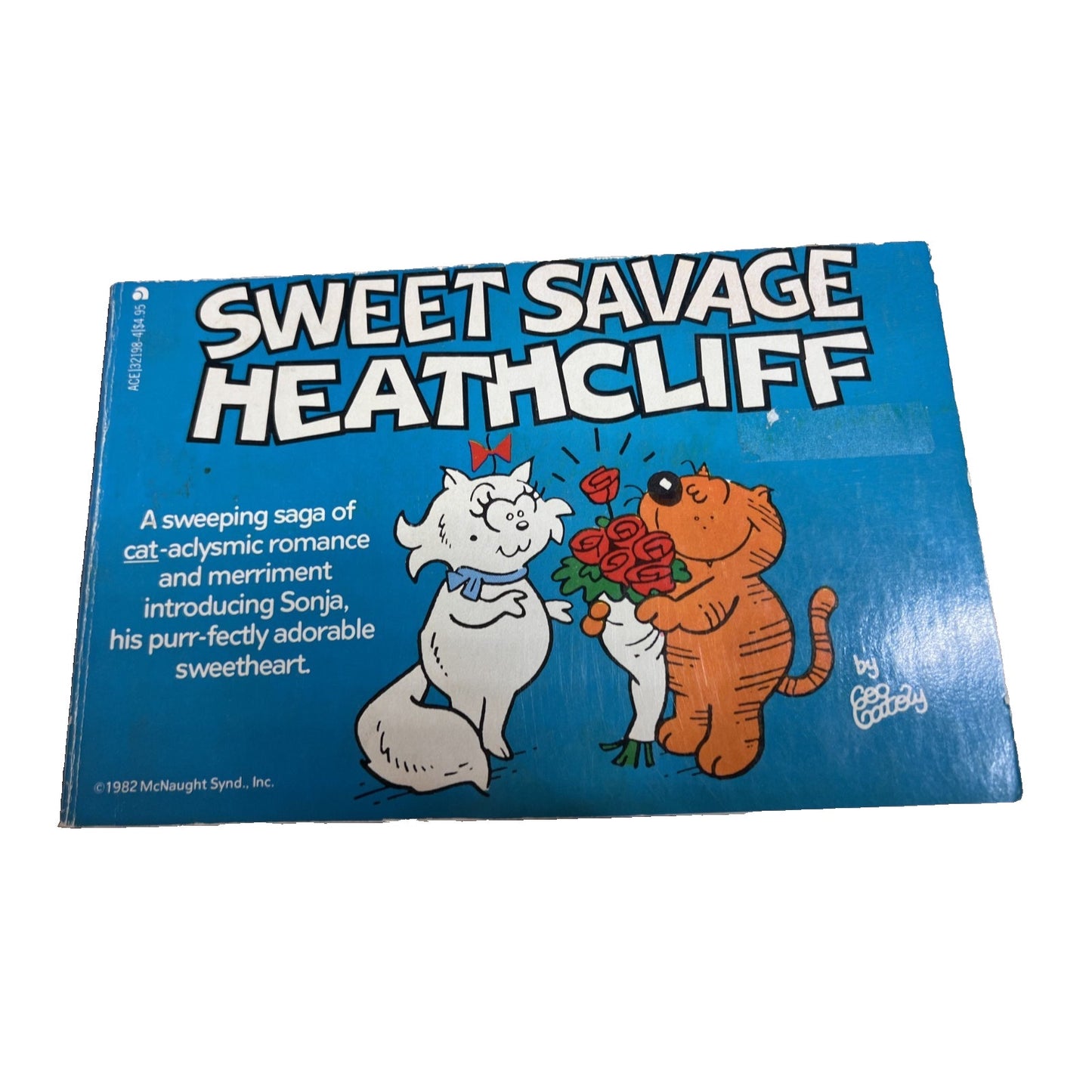 Lot of 2 VTG Heathcliff Books: Heathcliff Feast & Sweet Savage Heathcliff