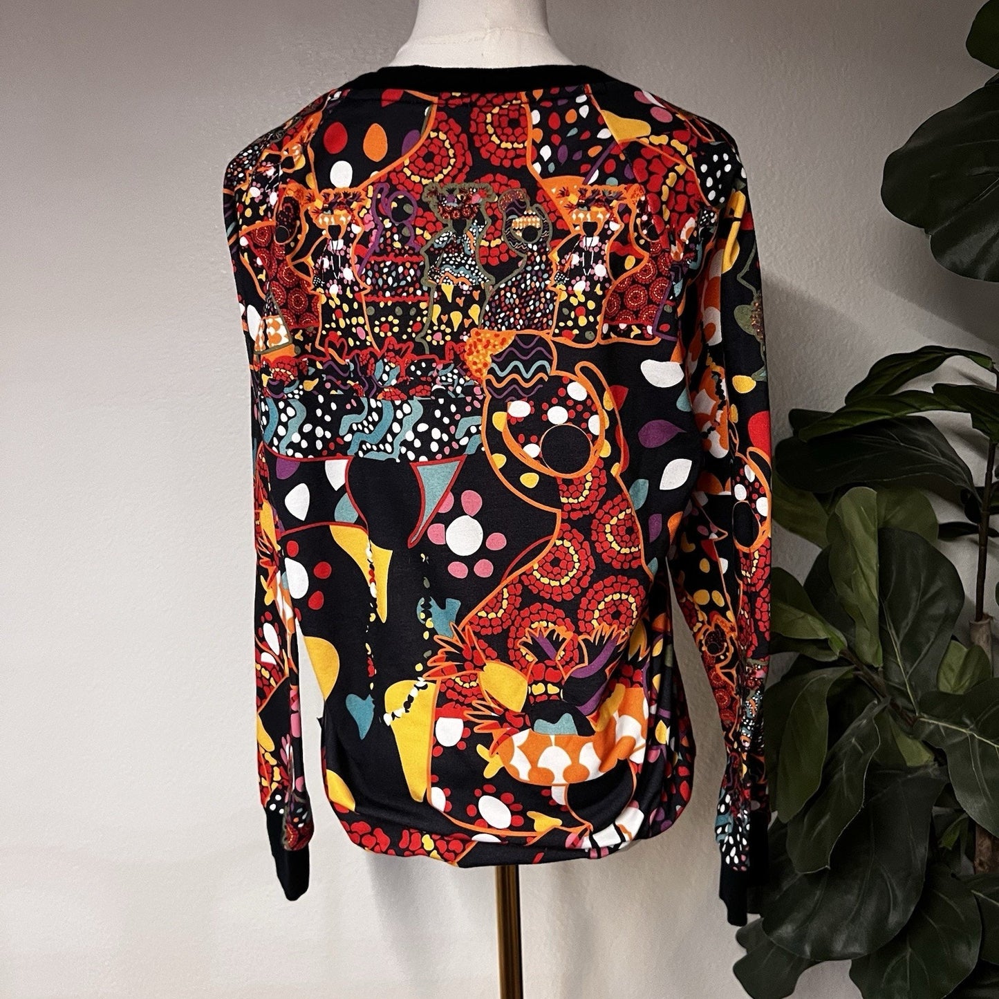RARE Adidas X Farm Rio Maracatu XS Sweater 2014 Floral Gold Retro Streetwear