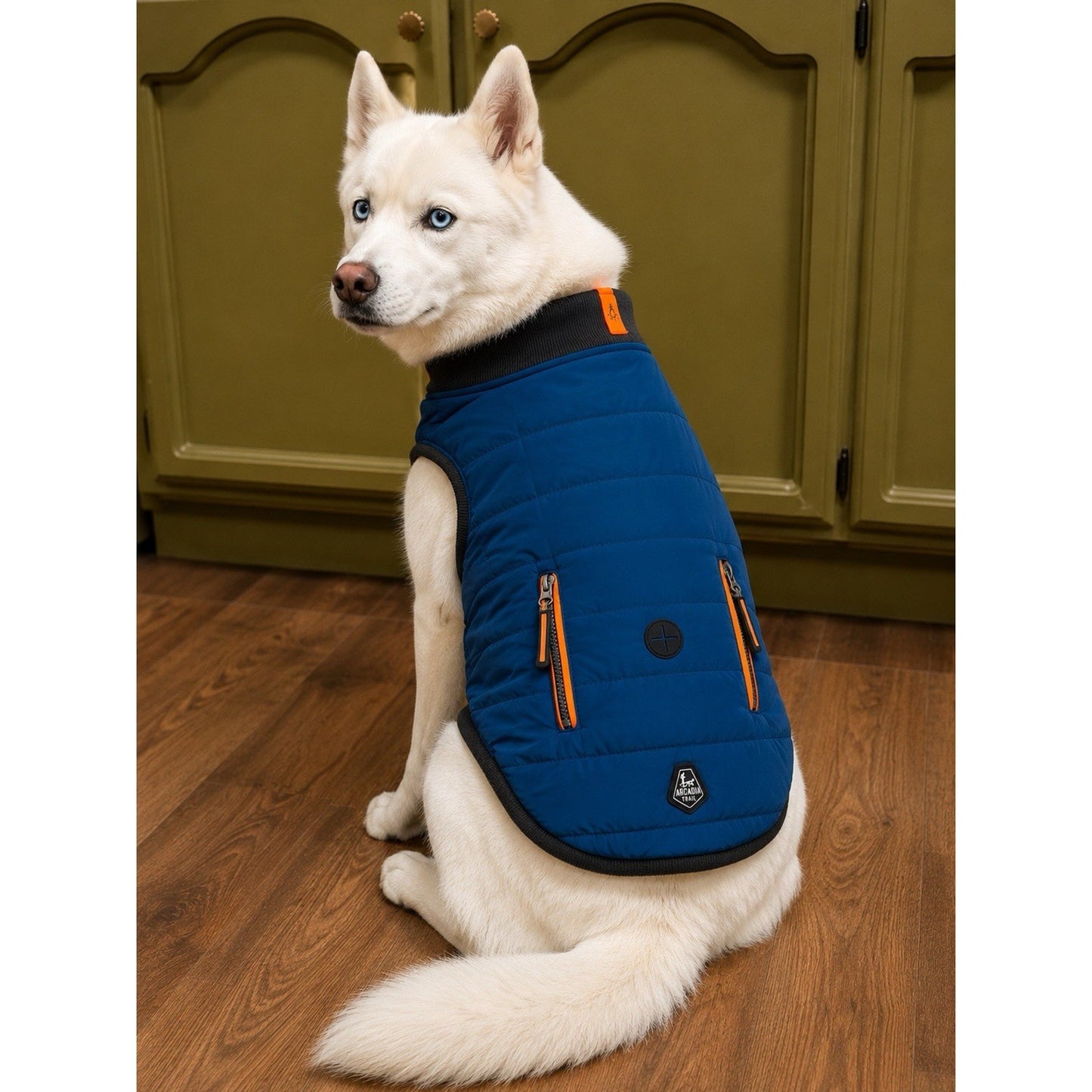 Arcadia Trail (M) Dog Puffer Coat Reflective Fleece Lined Water Repel