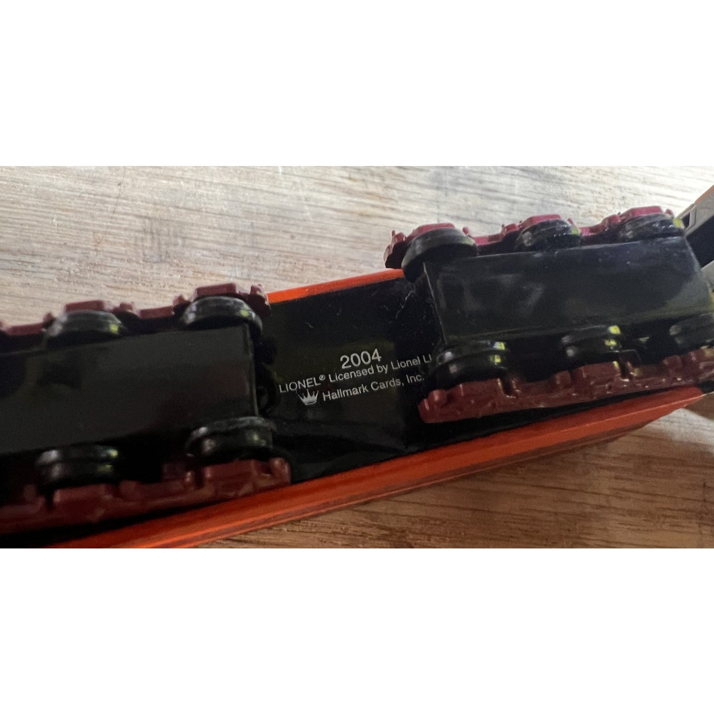 Vintage Hallmark Cards Keepsake 2004 Lionel Milwalkee Road Train Engine Diecast