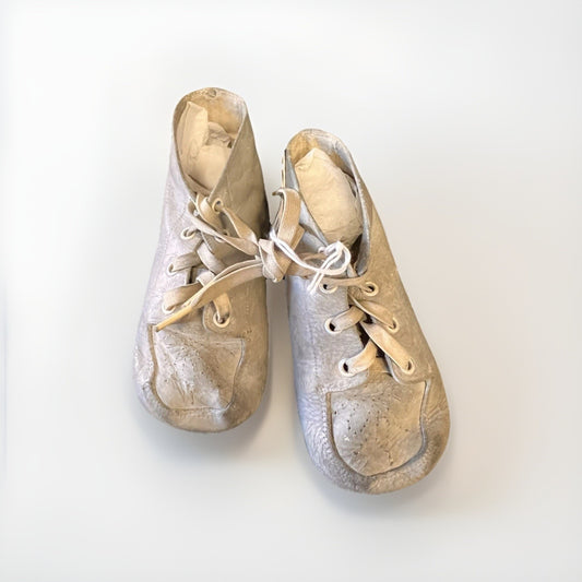 Vintage Self-Starters Leather Baby Shoes by Scientific Shoes