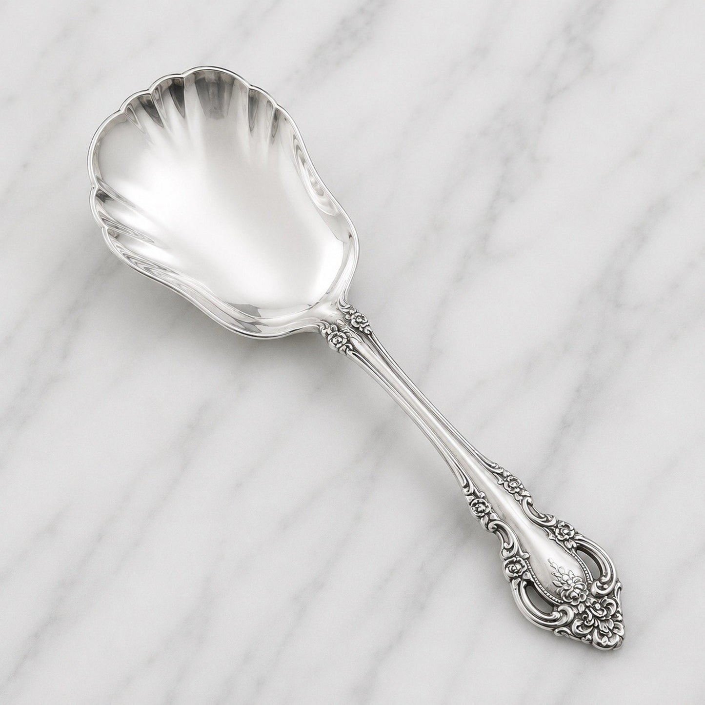 Oneida Community BRAHMS Stainless Casserole Spoon Serving Silverware Flatware