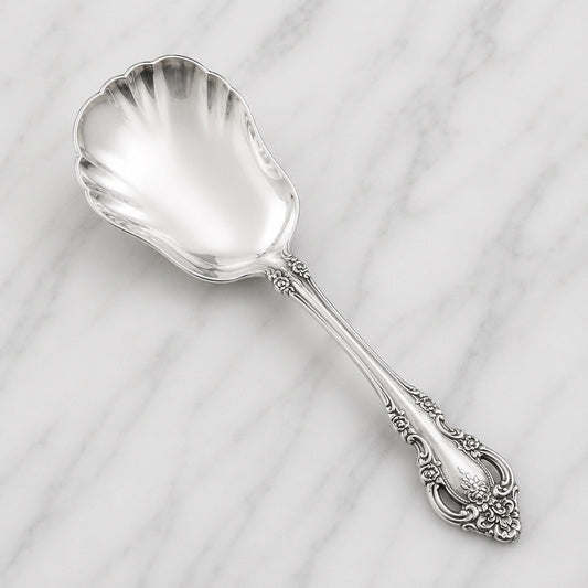 Oneida Community BRAHMS Stainless Casserole Spoon Serving Silverware Flatware
