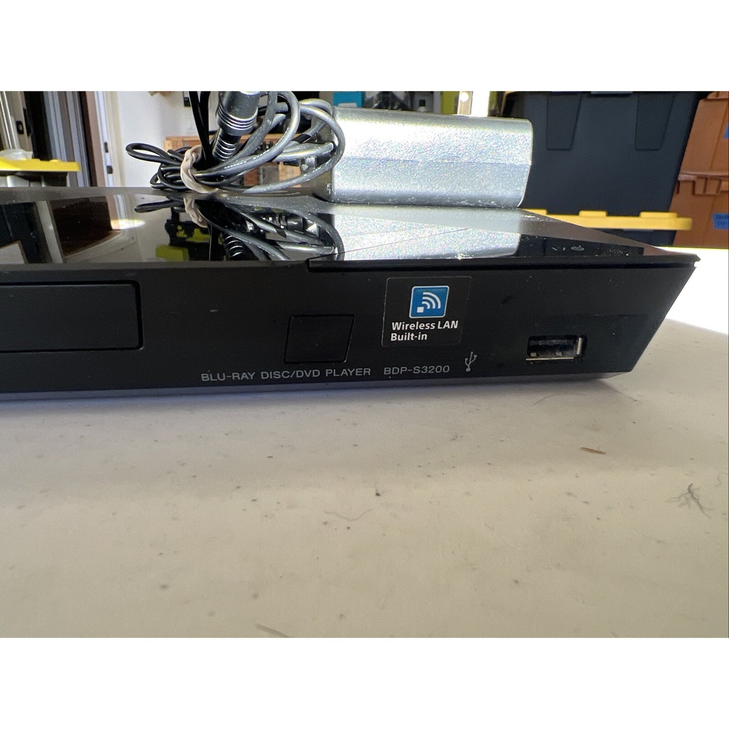 SONY BDP-S3200 Blu-Ray DVD App Streaming Player WiFi w/ Power & HDMI