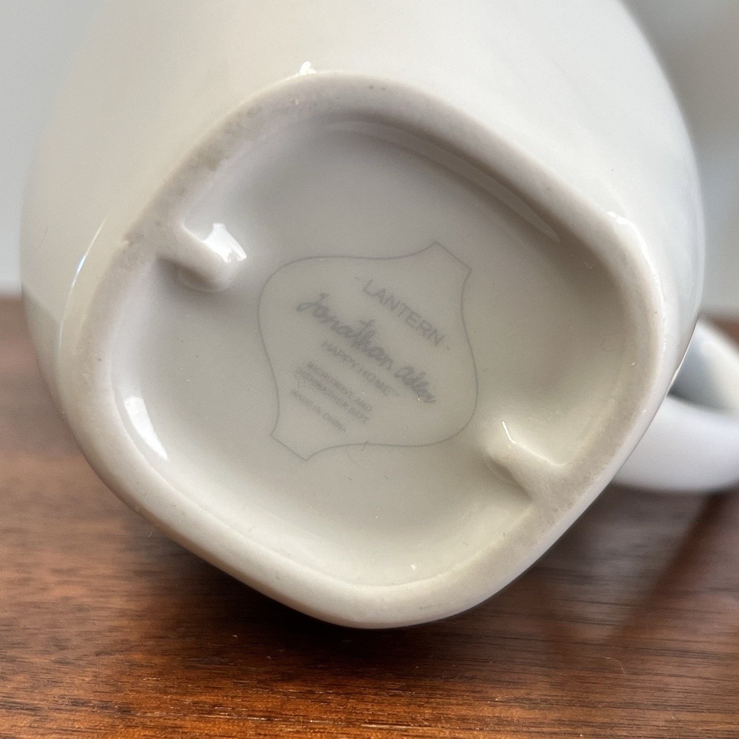 4 x Jonathan Adler Happy Home Lantern Mugs Coastal Contemporary Modern Japandi