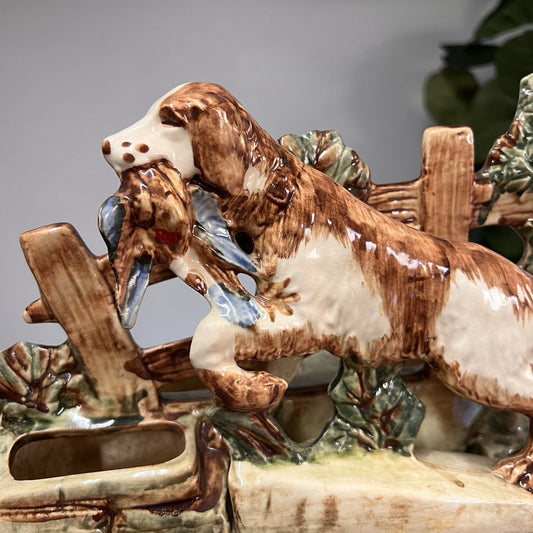 McCoy “No Hunting” Bird Dog Planter 13”