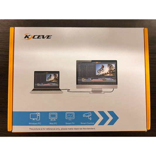 KCEVE 4K HDMI USB3.0 KVM Switch 4x1 Model KC-KVM401A *BRAND NEW*