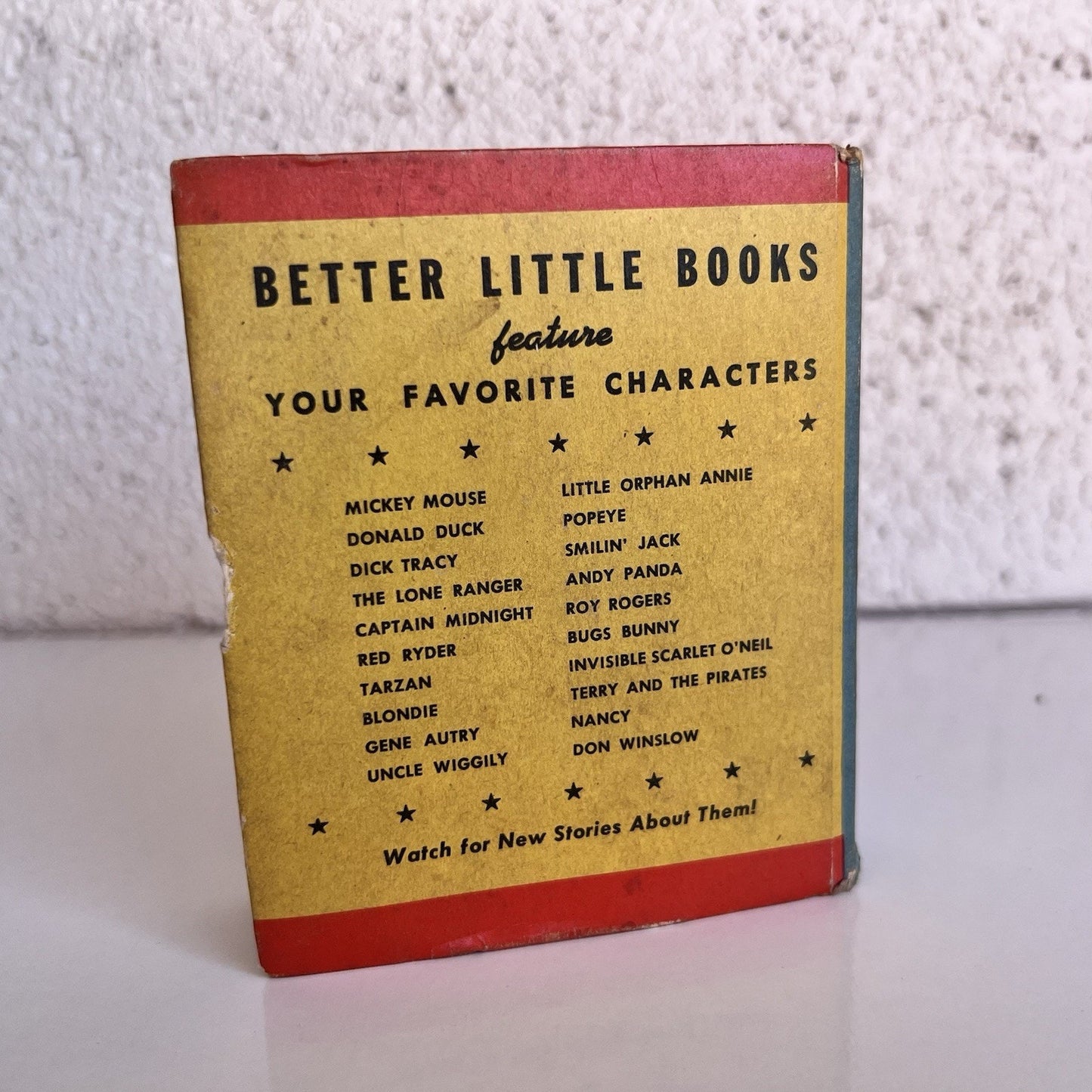 Lot Of 6 Better Little Books Pinocchio Bugs Bunny Moon Mullins Terry & Pirates