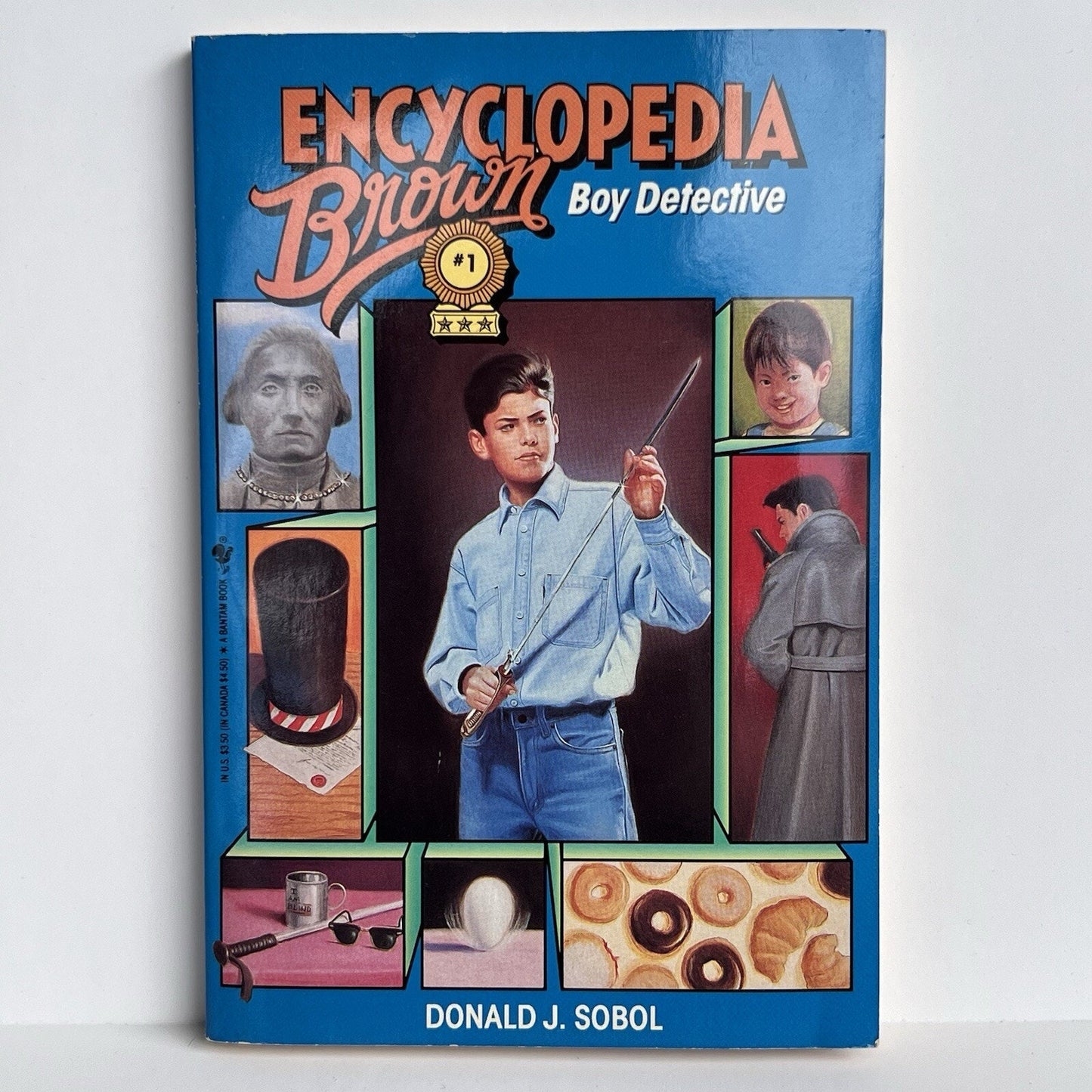 Vintage Encyclopedia Brown, Boy Detective #1 in Series 1995 Donald J. Sobol