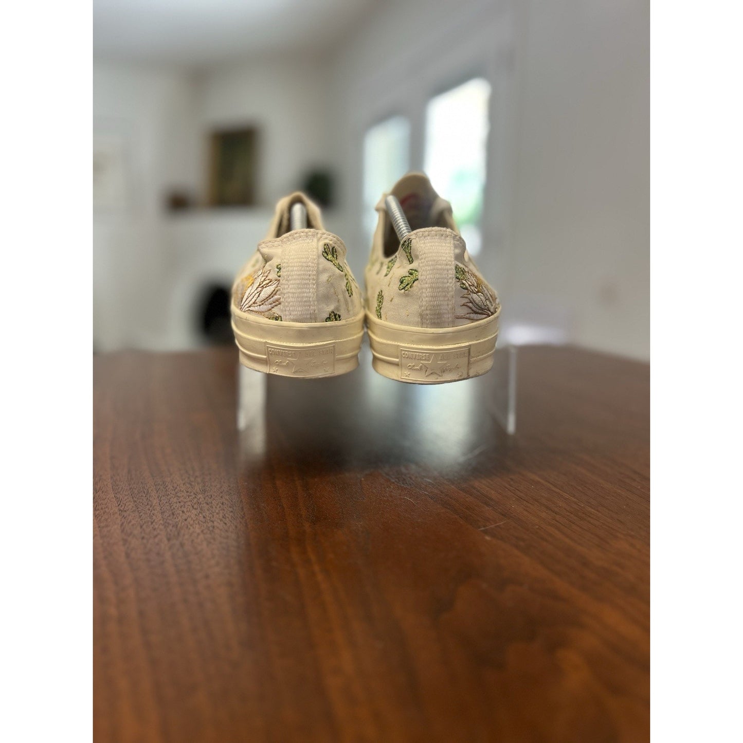 Converse Chuck 70 Low Cactus Embroidery 2018 White Off-White 161380C Sz 12
