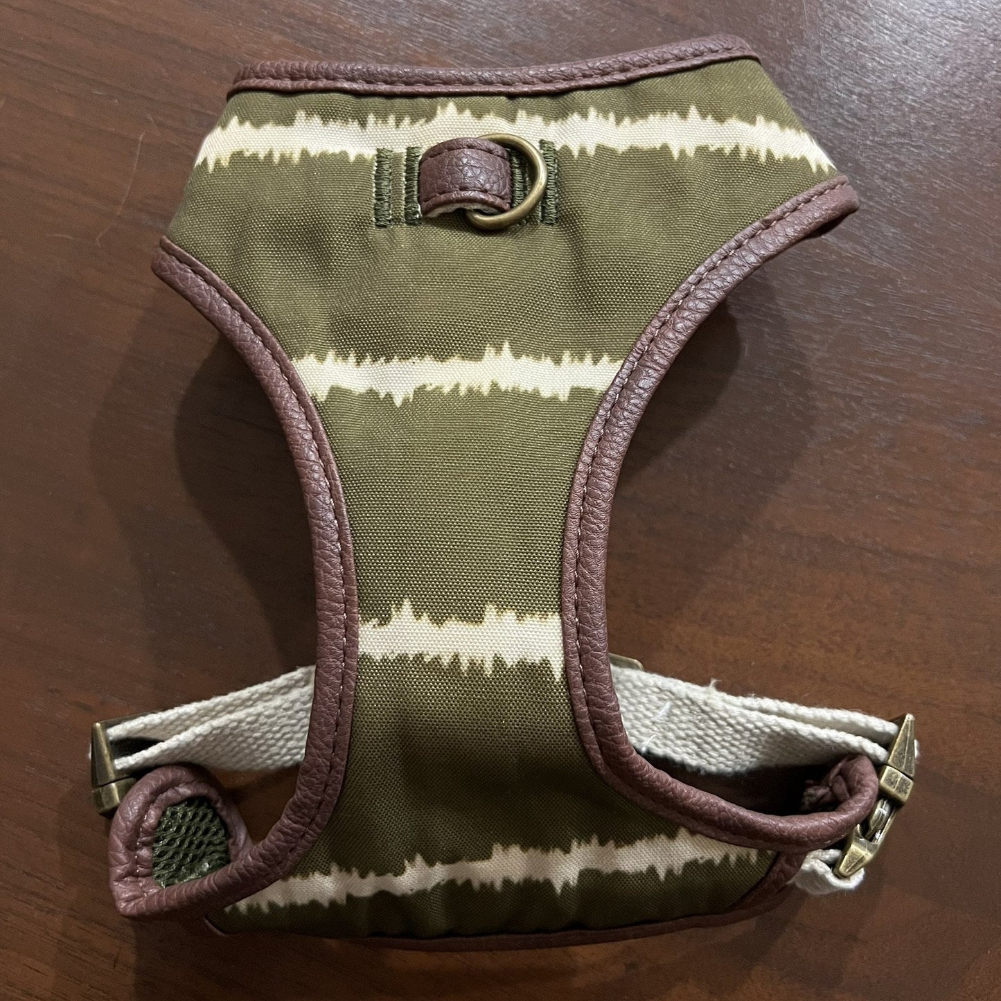 NEW Top Paw (S) Unisex Green Tie Dye Dog Puppy Adjustable Harness For Pullers
