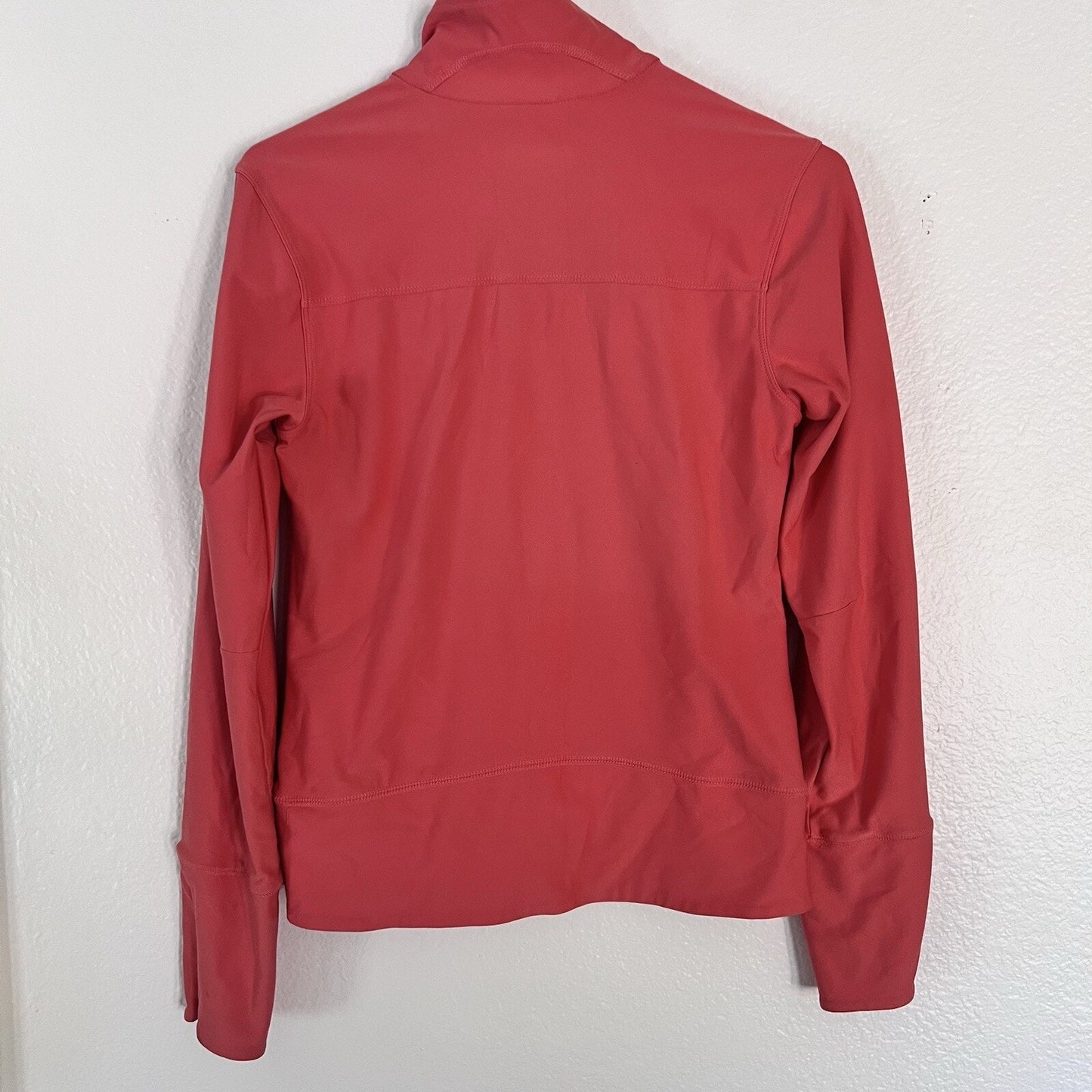 (XS) Lucy Tech Activewear Pink Full Zip Jacket Lightweight Athletic Stretch