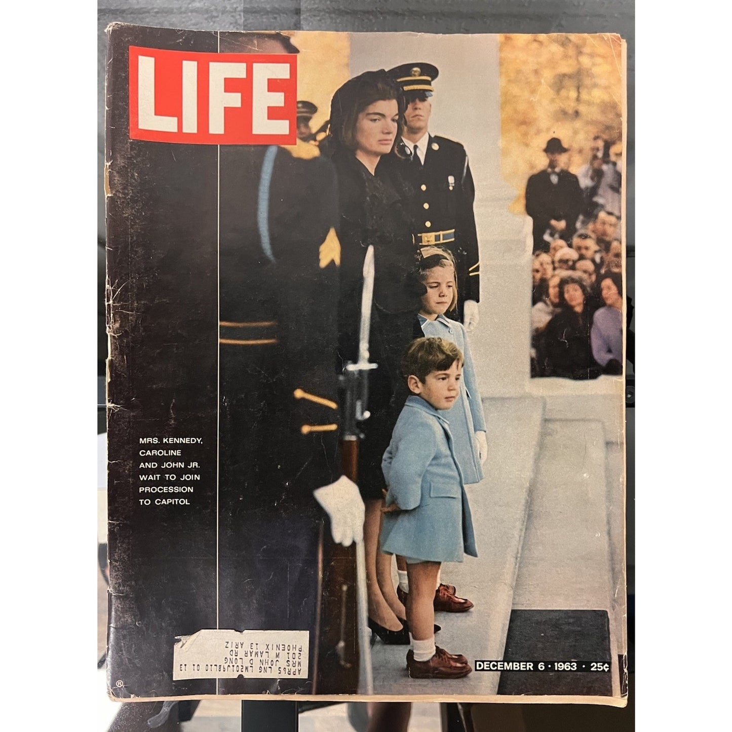 4 John F. Kennedy Magazines LIFE Nov ‘63, LIFE Dec ‘63, POST Dec ‘63, LIFE ‘63