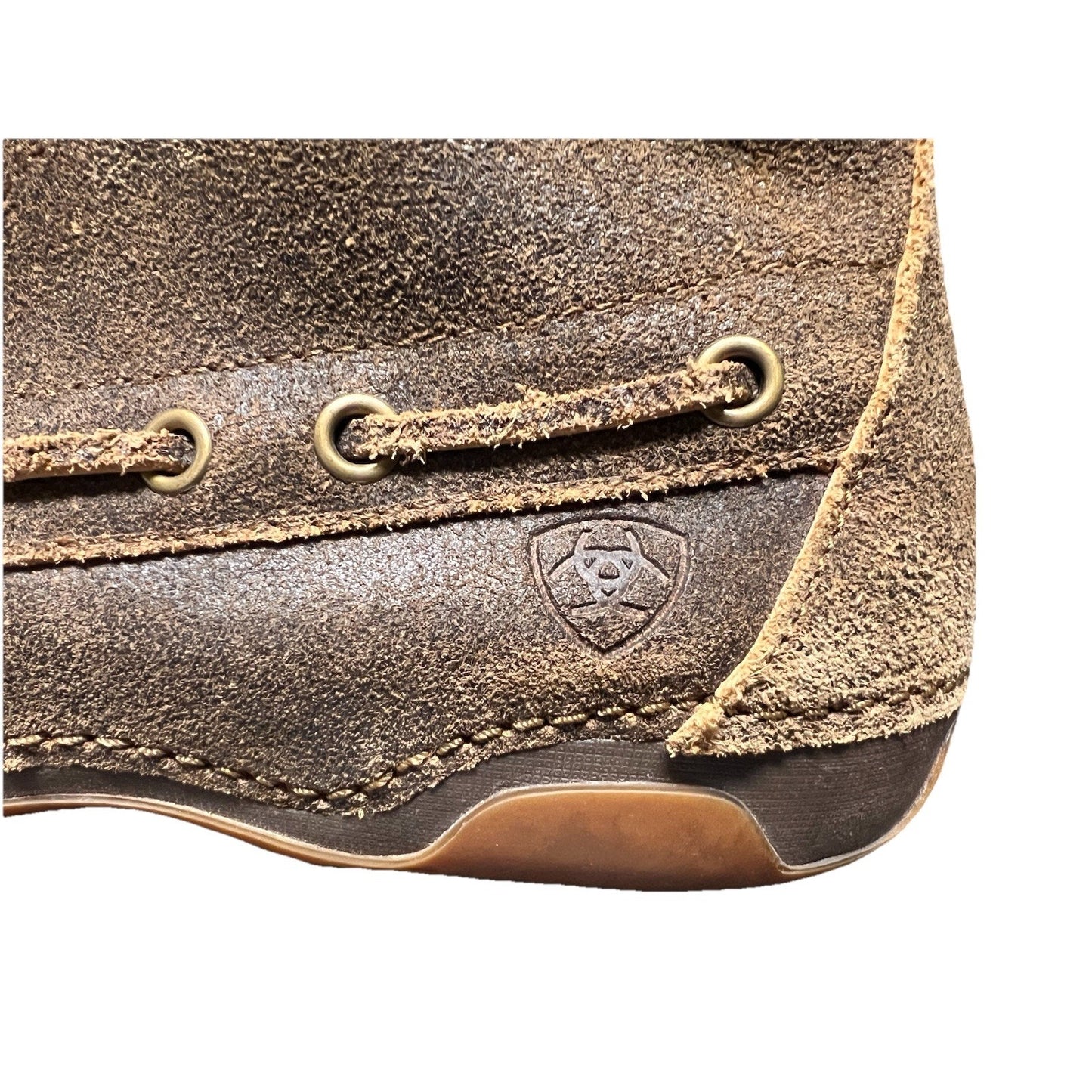 ARIAT Brown Holbrook Chukka Distressed Leather Boots 10011965 Men’s Sz 10.5