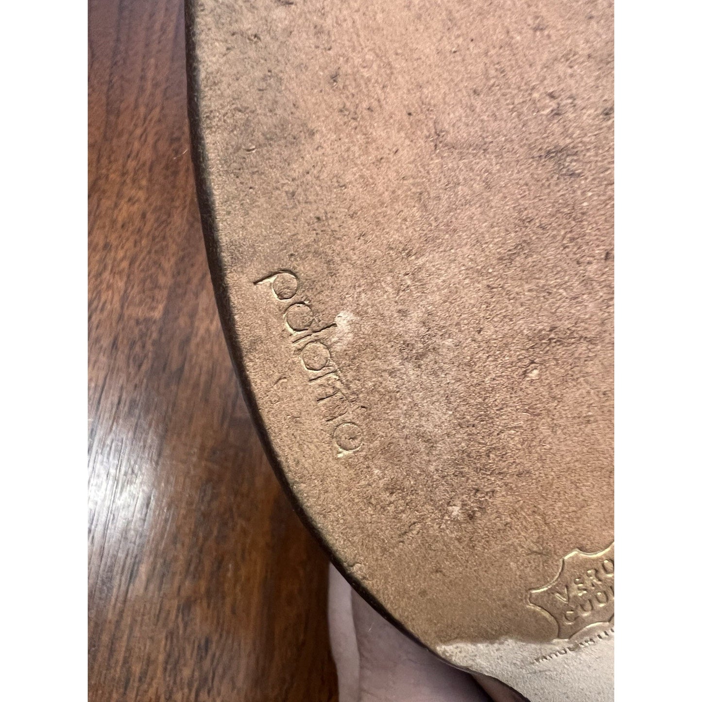 Paloma Tan Western Style Ankle Boots Made In Italy Size 7