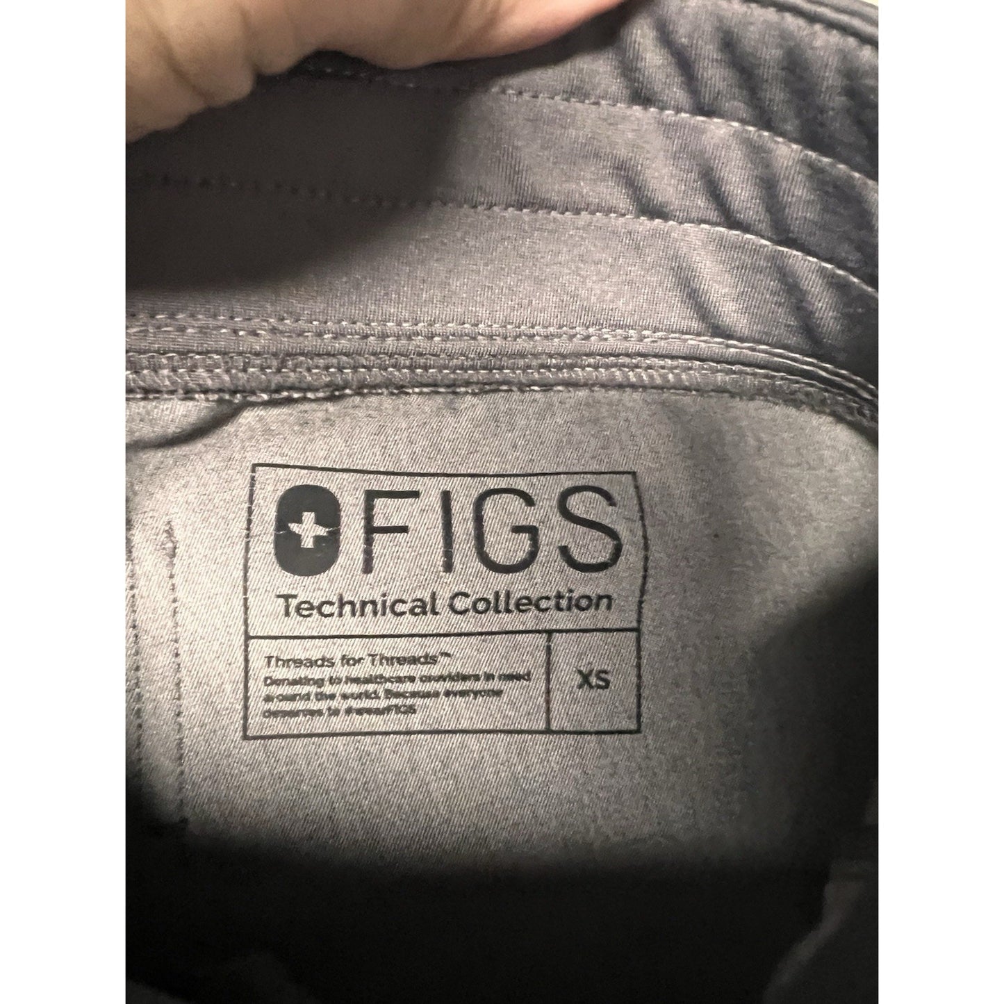 FIGS Zamora 2.0 Jogger Scrub Pants in Graphite Size XS