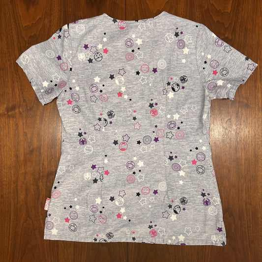 Marvel Avengers Kawaii Tooniforms Cherokee AOP Scrubs (S) Womens TF626 Cotton