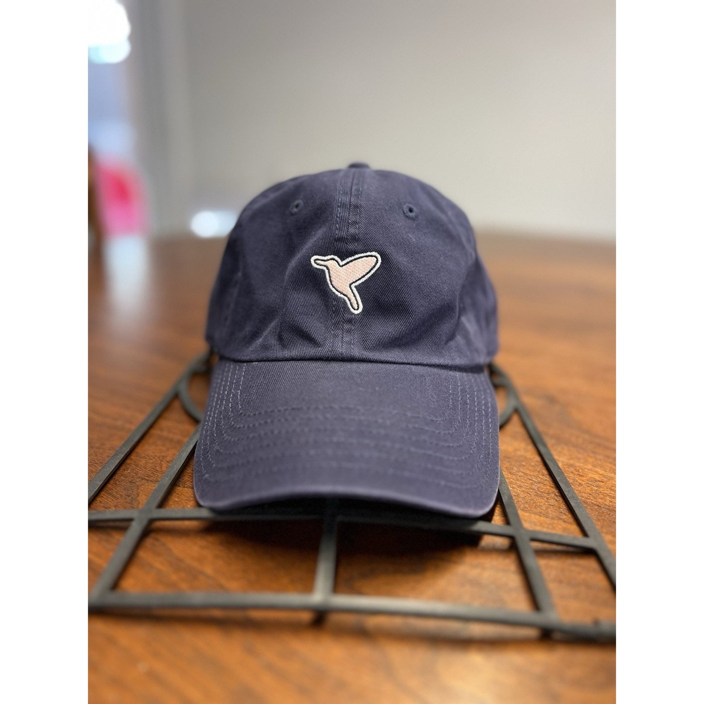 Birddogs Hat Blue Adjustable Navy “Free The Bird” Baseball Embroidered Logo Cap