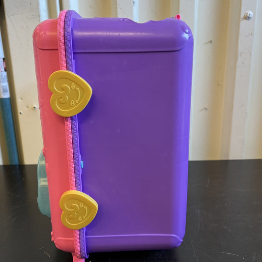 Polly Pocket Dolls Pollyville Resort Roll Away Playset - Incomplete