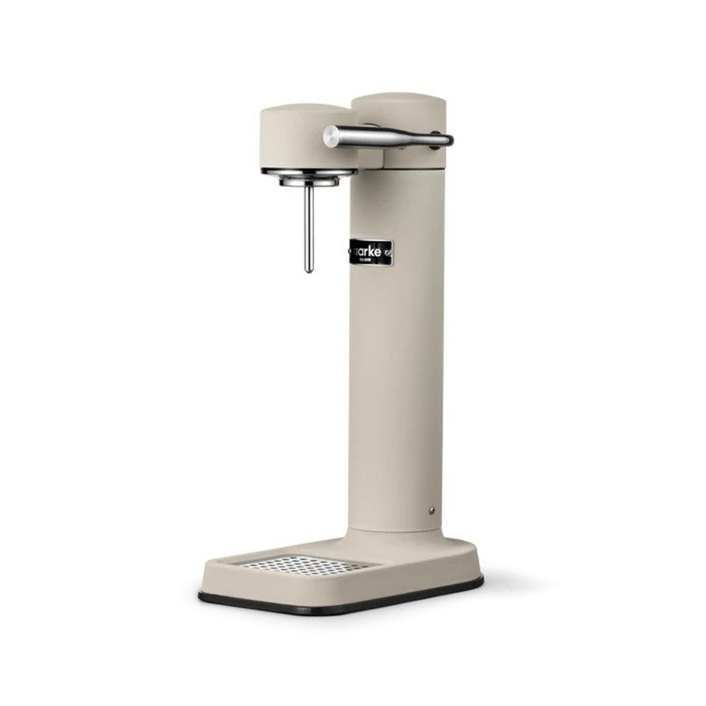 Aarke Carbonator 3 Sparkling Water Maker Sand Matte Bottle Cordless Minimalist