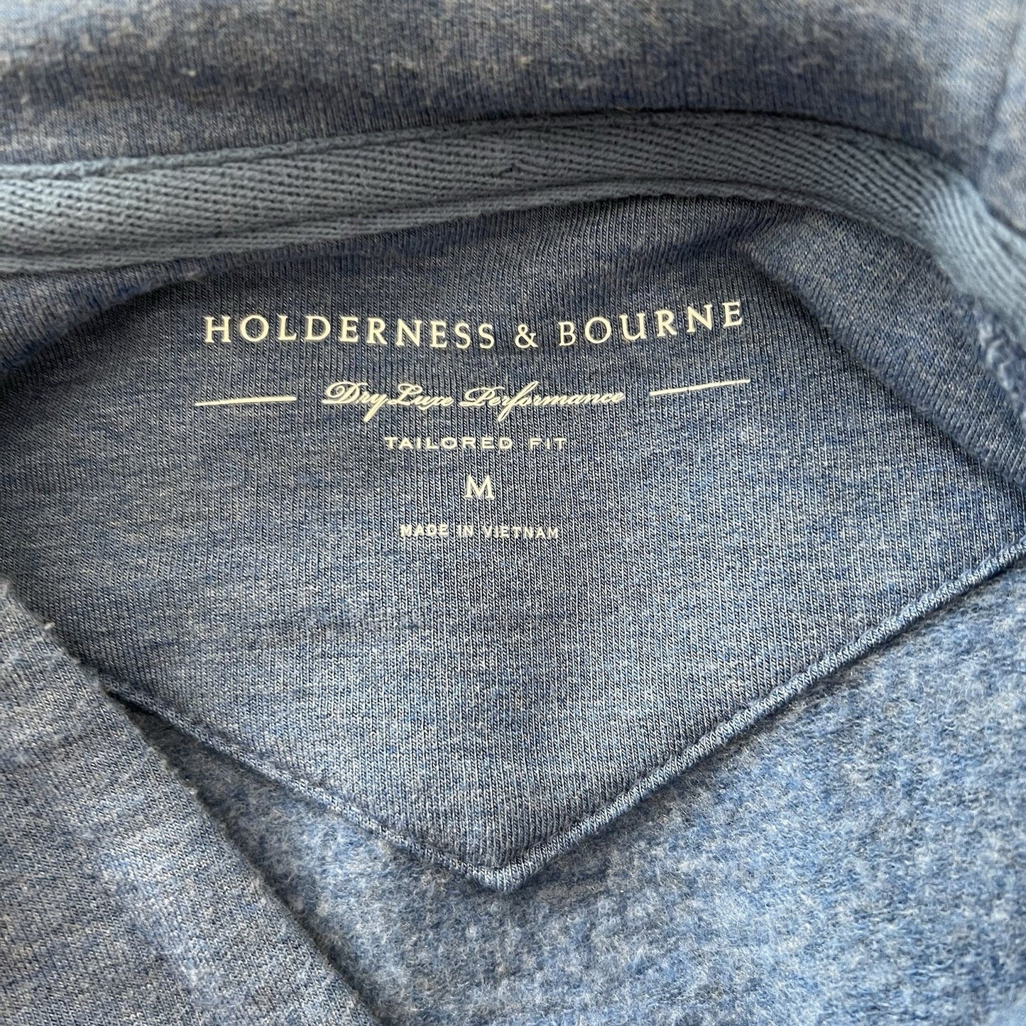 Holderness Bourne Lawson Hoodie Pullover Medium Blue Golf Arizona Country Club