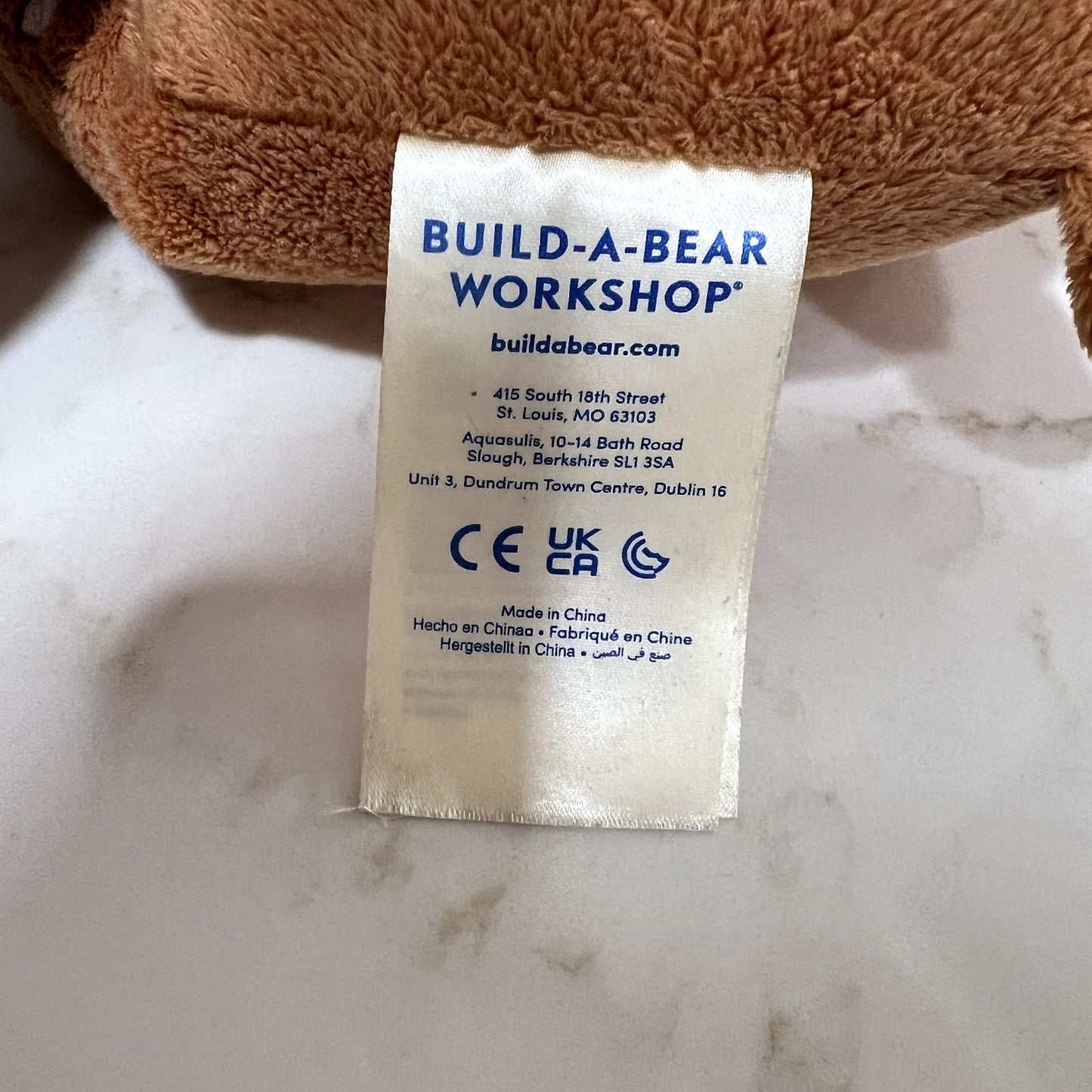 2022 Build A Bear Workshop Gingerbear Christmas Holiday Exclusive Stuffed BAB