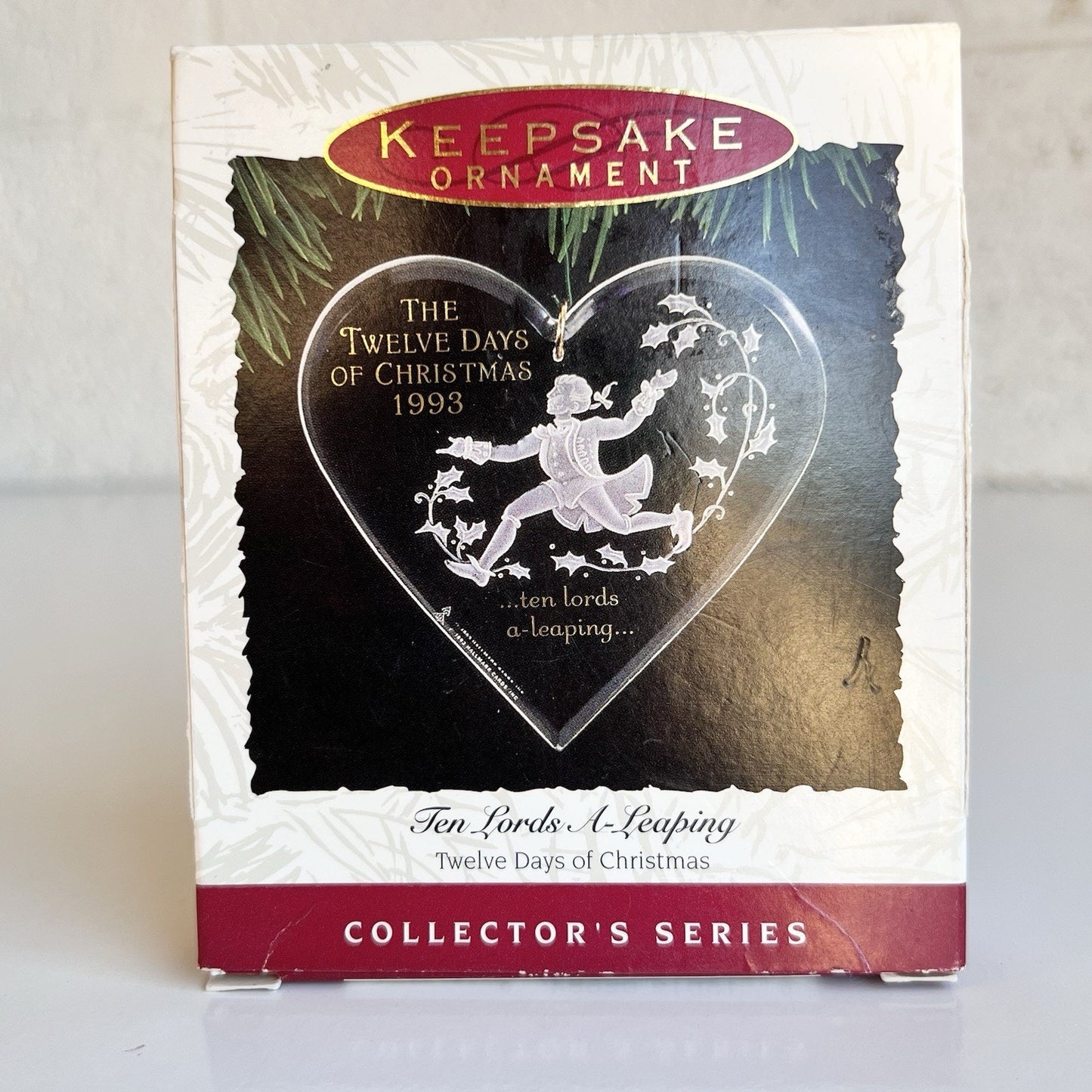 Hallmark Ornament 12 Days Of Christmas Ornament #10 Twelve Lords Leaping QX3012