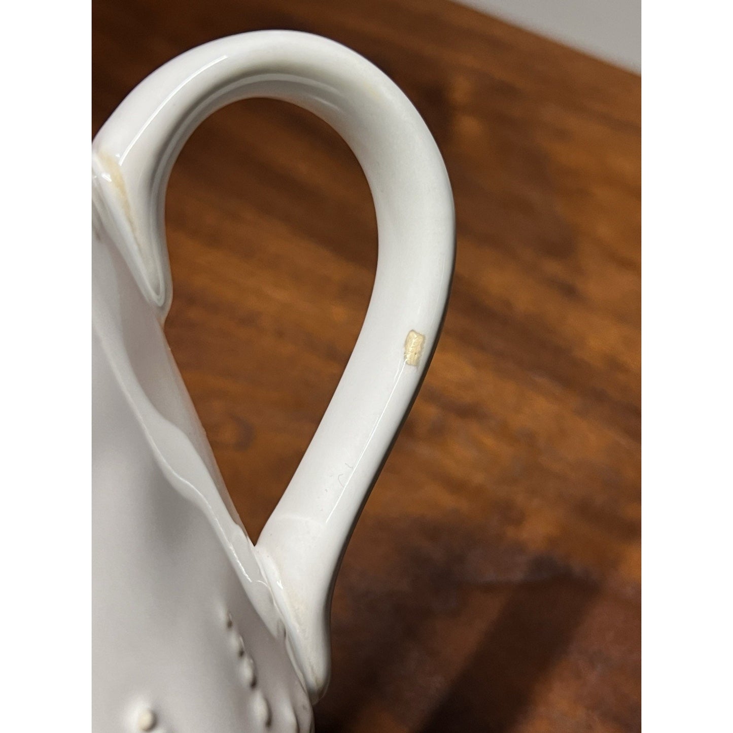 Potters Studio Christmas Bell Mug Embossed Stoneware Rustic Farmhouse Holiday