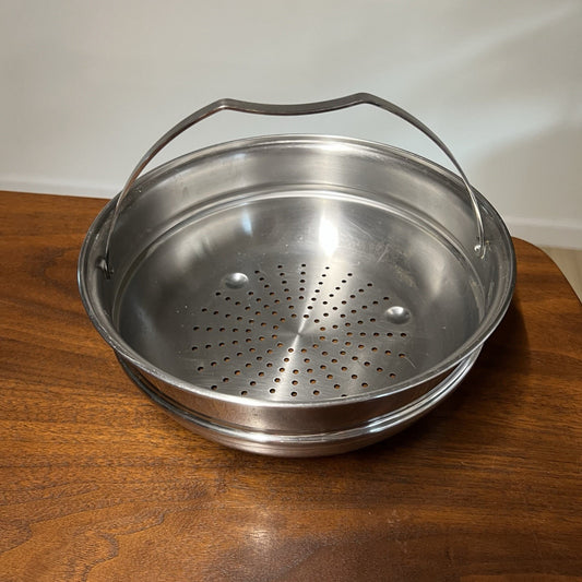 Tramontina Steamer Basket Insert Folding Handle 8.5” Stainless Steel