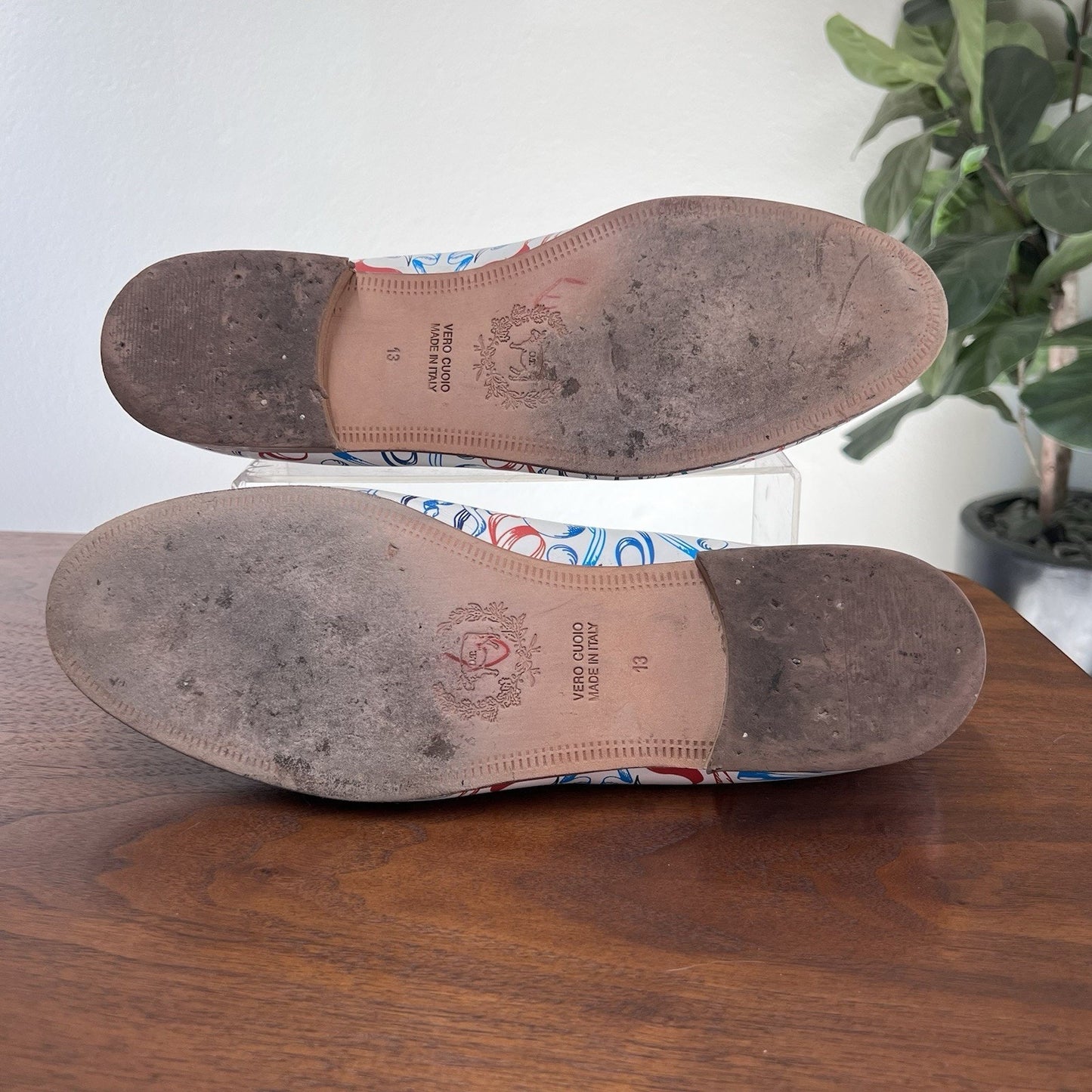 RARE Del Toro X Pepsi Sz 13 Loafer Limited Edition Italian Leather Pop Art